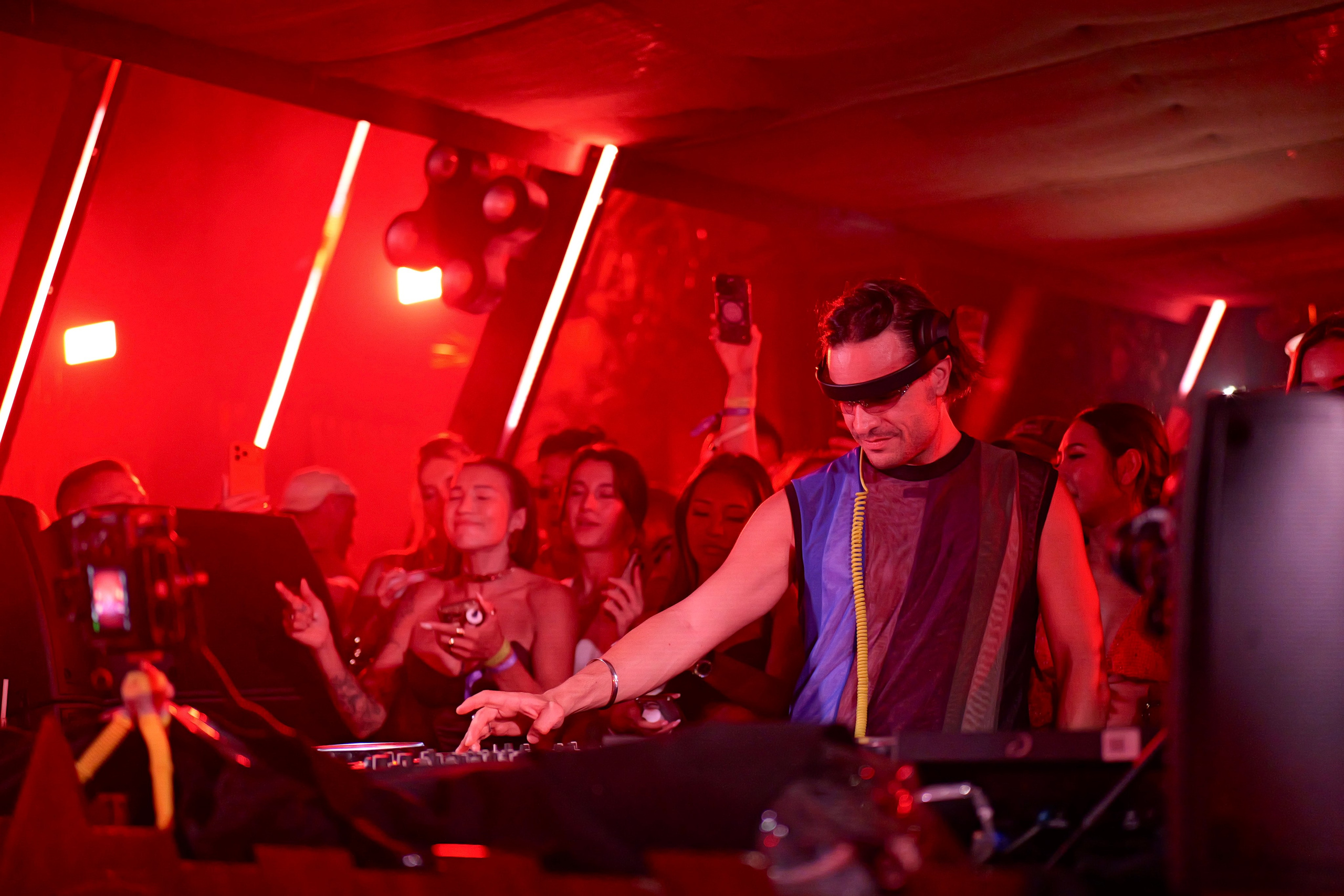 Artists, toga concert, concert photography, del mar, yoga beach club, dj shoot