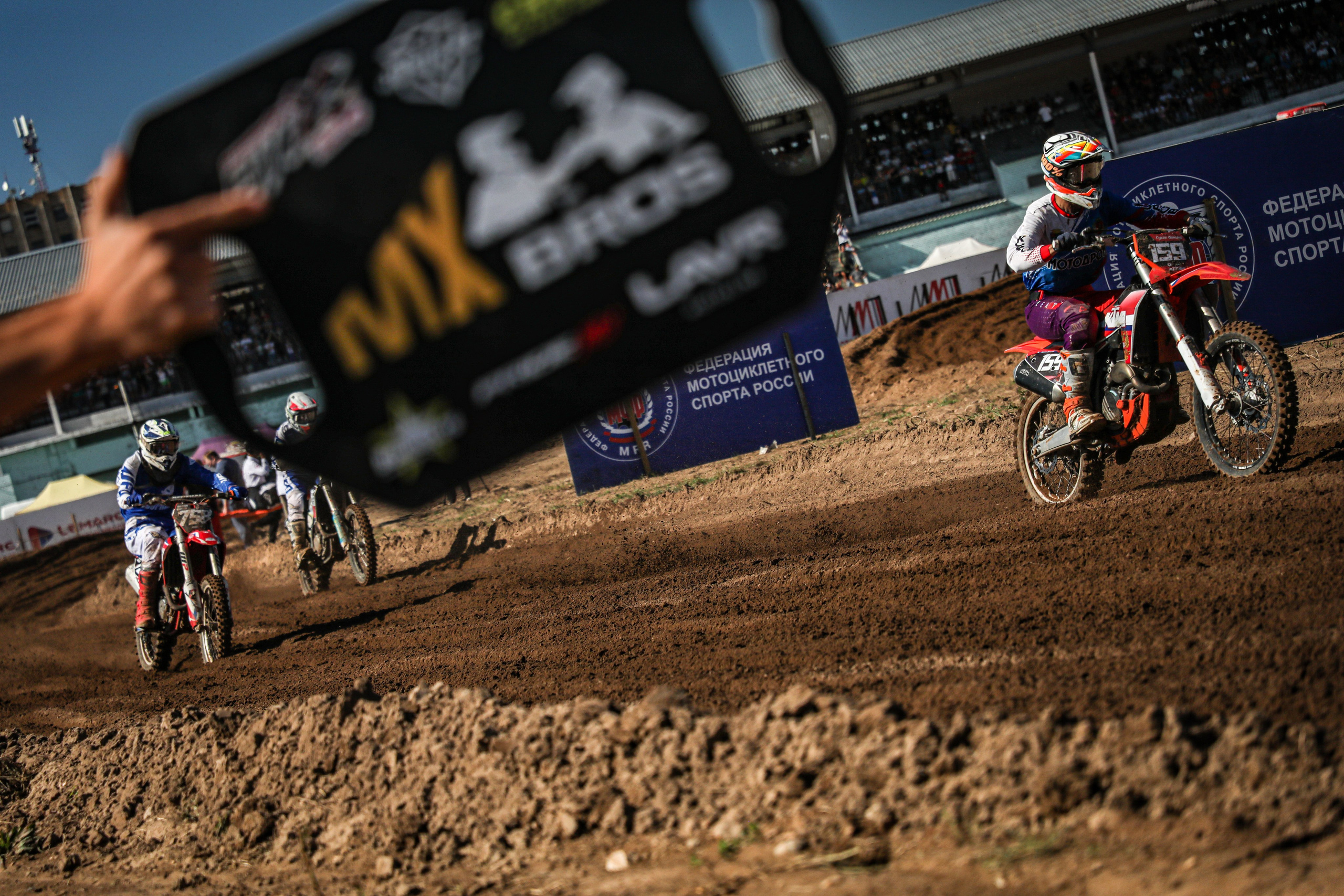 Мотокросс. Спортивный фотограф в Сочи Красной поляне Сергей Канада