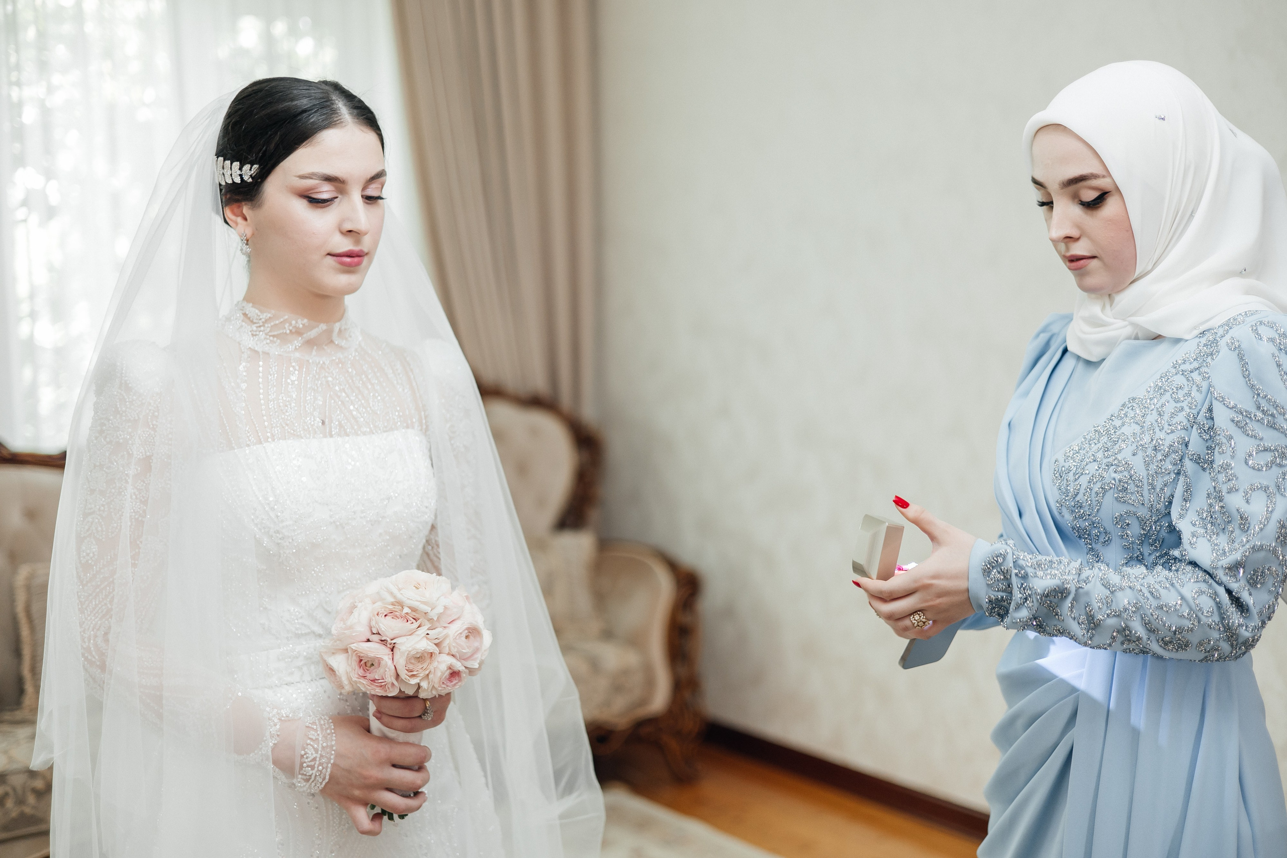 Свадьба Мансура и Марьям. Шали