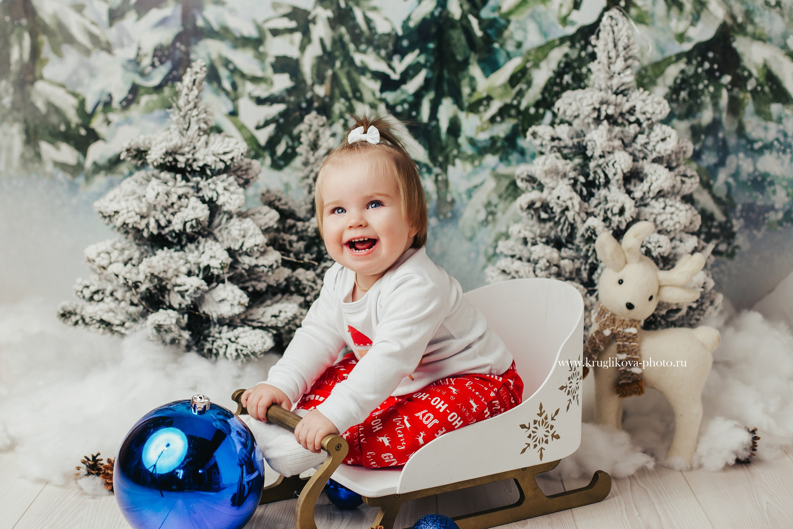 Машенька. Годик. Фотограф новорожденных и детский в Сергиевом Посаде Кругликова Юлия