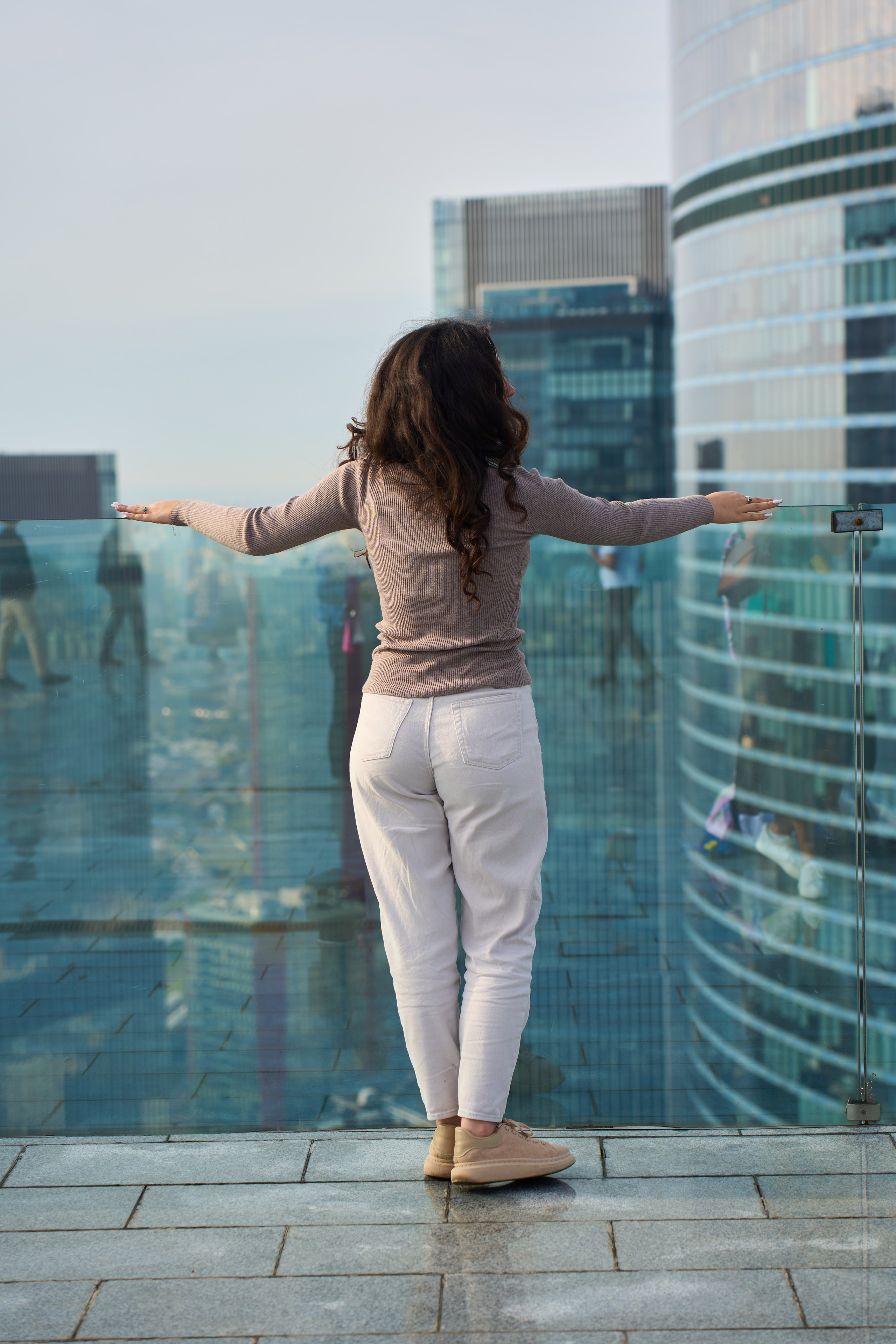 Небоскребы Москвы. Репортажный фотограф в Москве Вадим Галанин