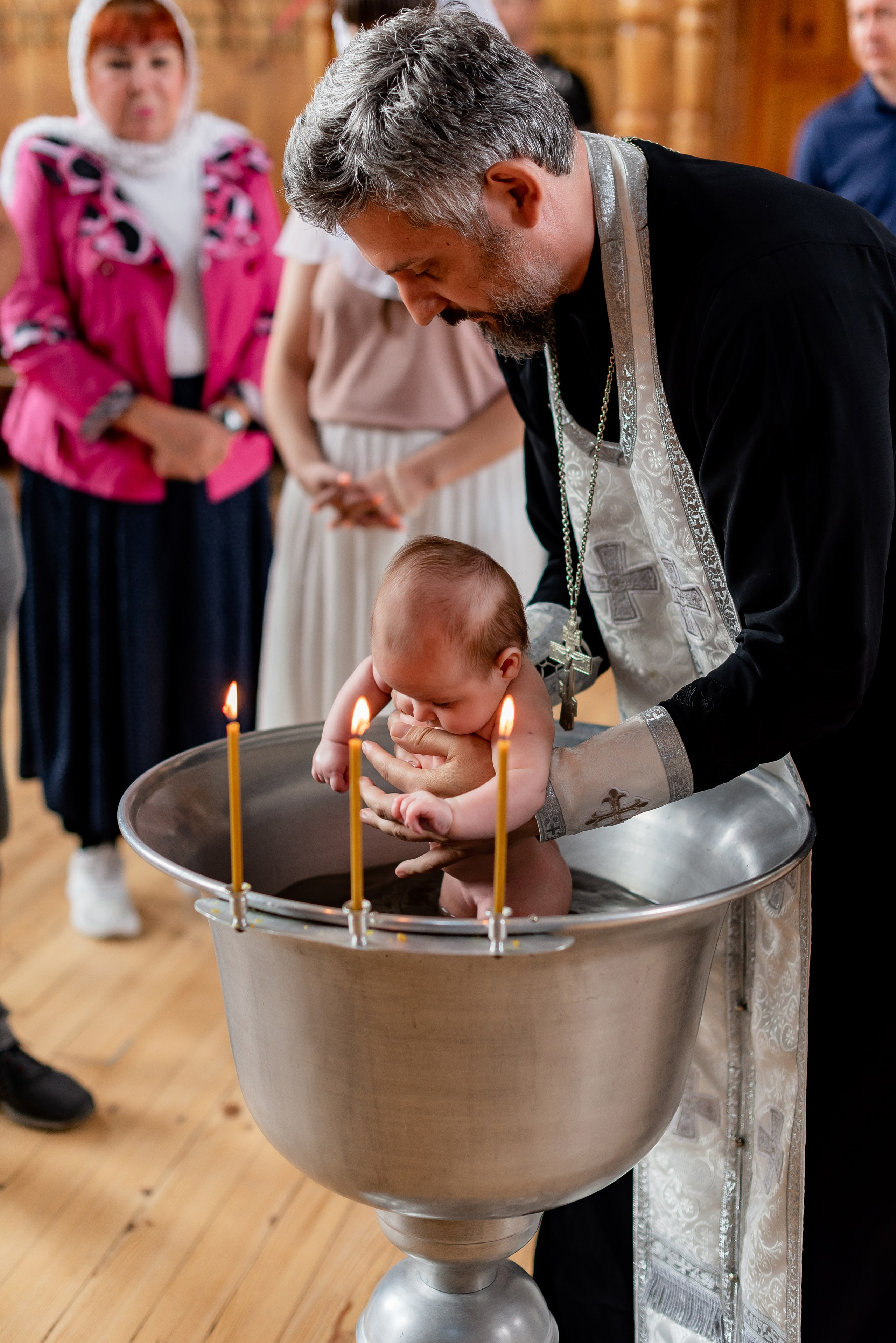 Крещение Ксении. Фотограф Татьяна Иванчикова