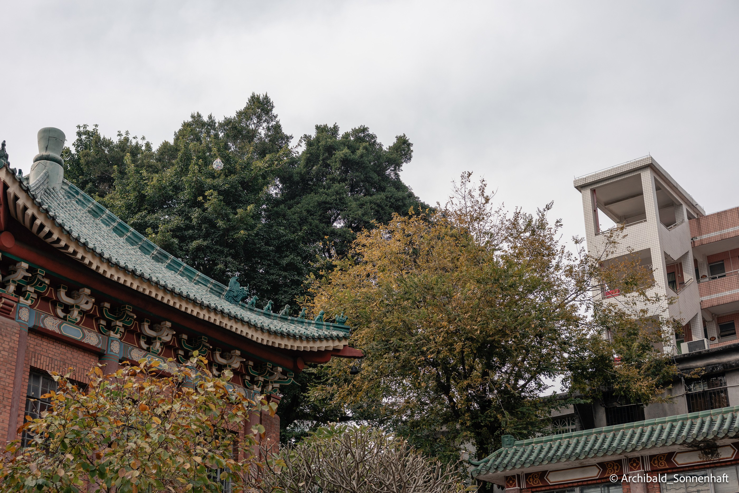 Yuexiu district in Guangzhou. Photographer in Guangzhou, China. Archibald Sonnenhaft