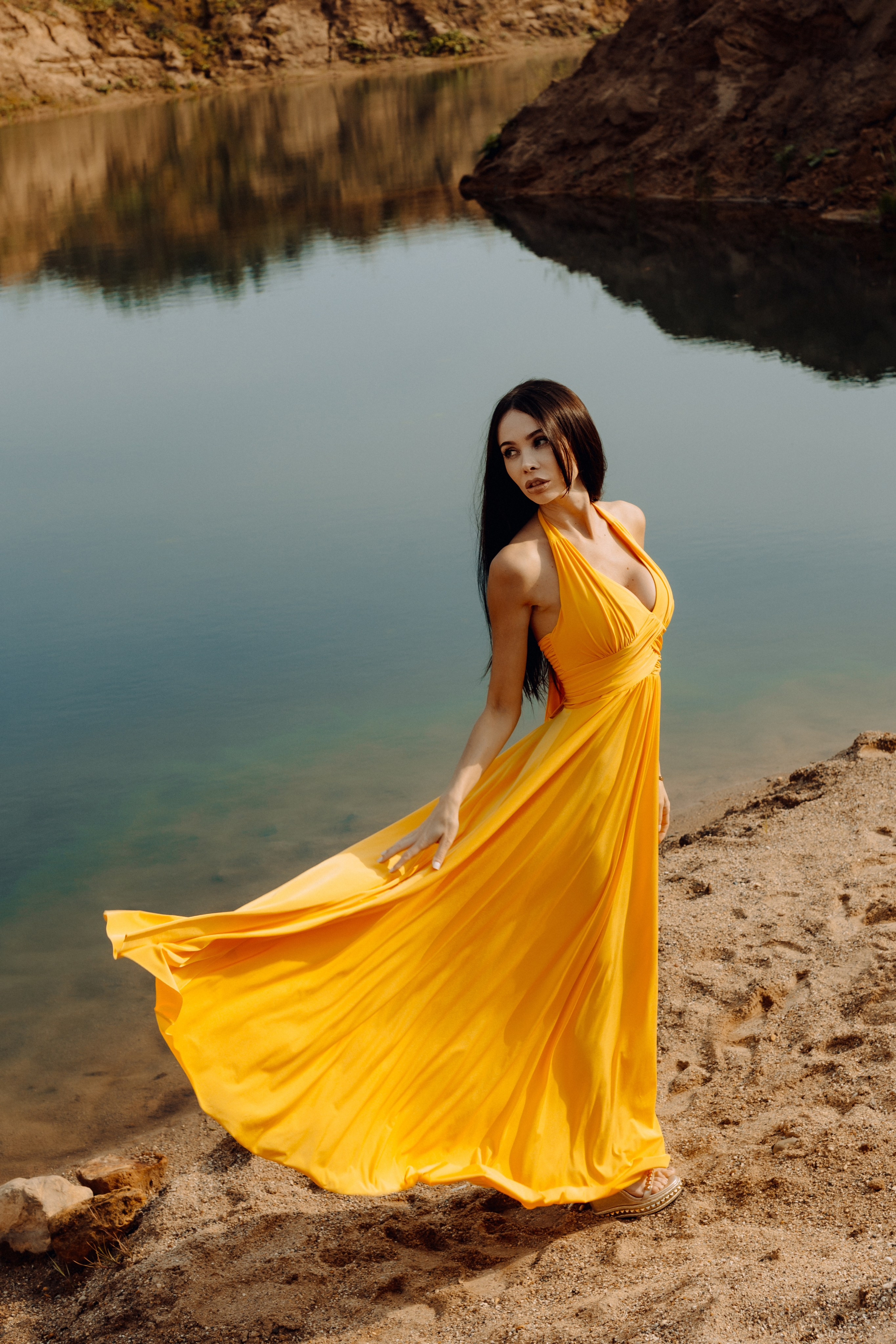 Аня в песках. Портретный и концертный фотограф в Москве Тугарин Александр