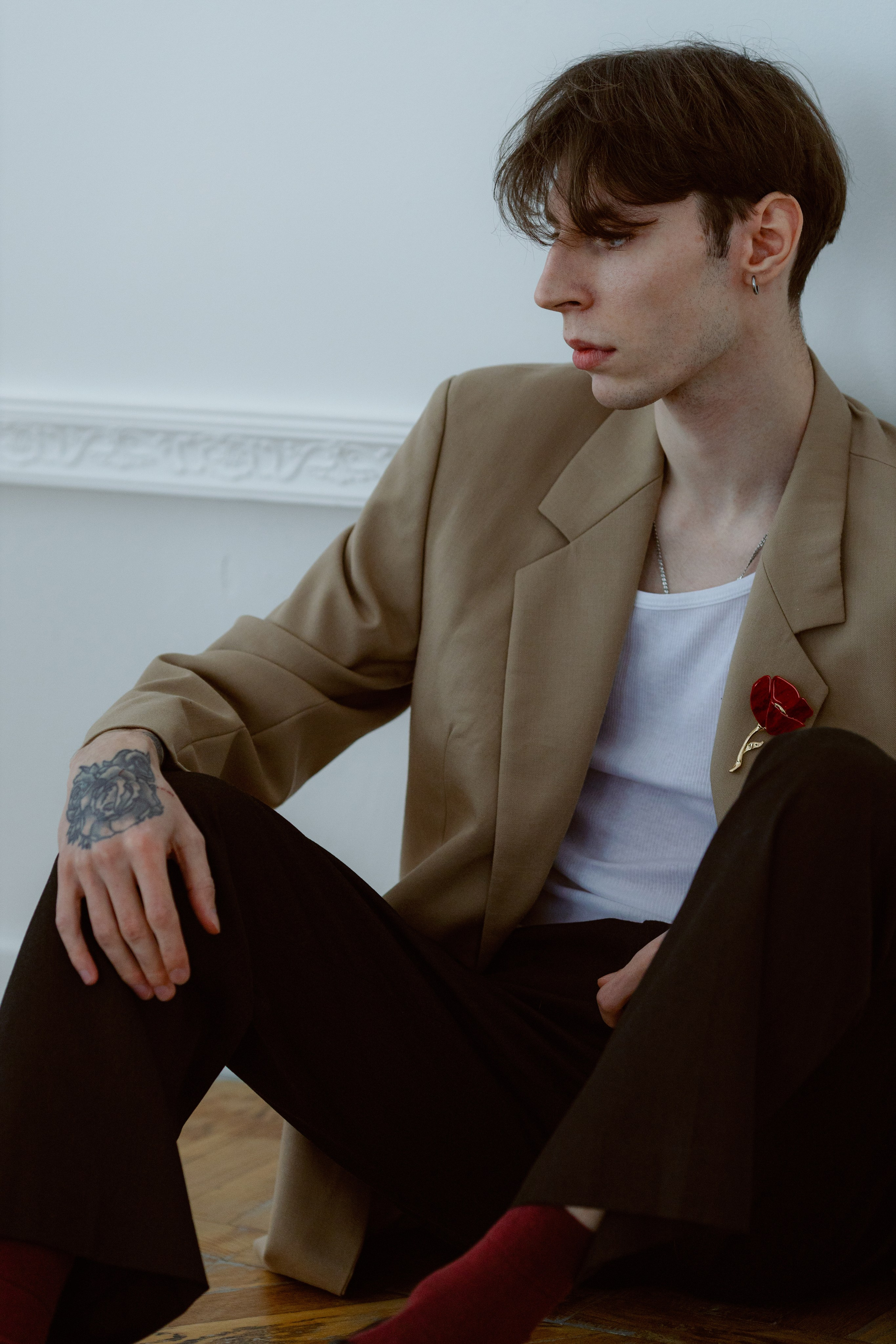 Свадебная творческая съемка в студии