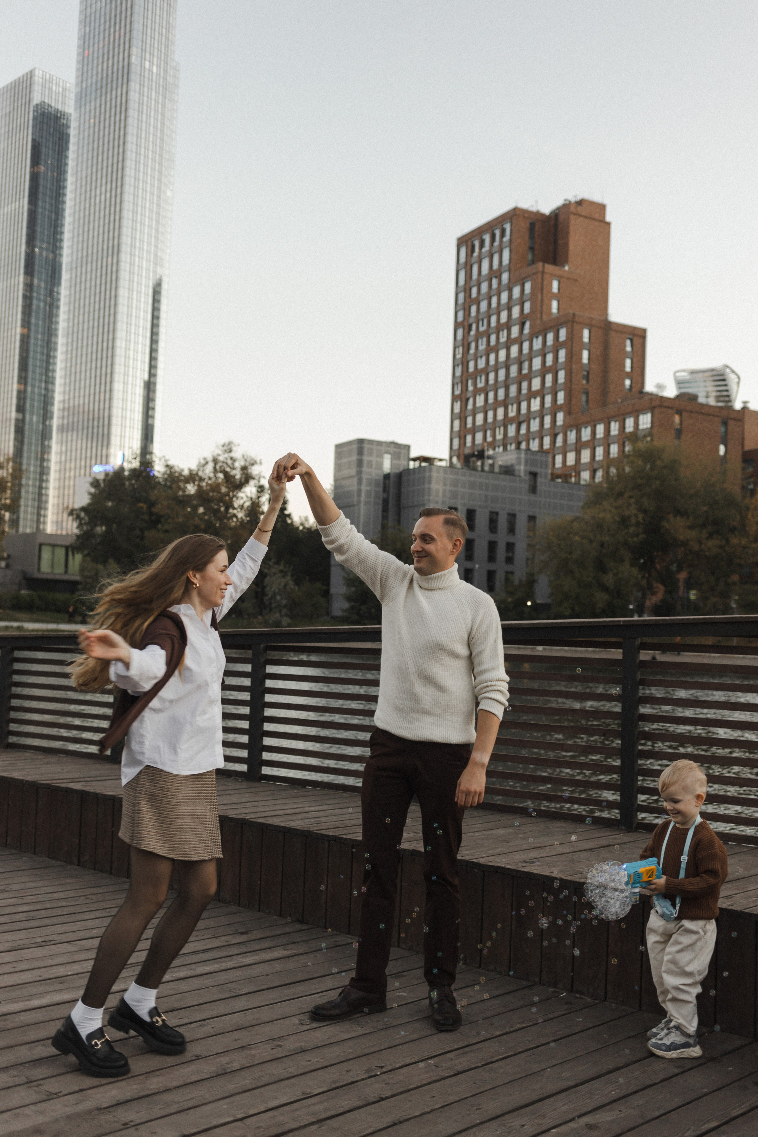 Илья, Марина и Максим. Семейный фотограф в Москве