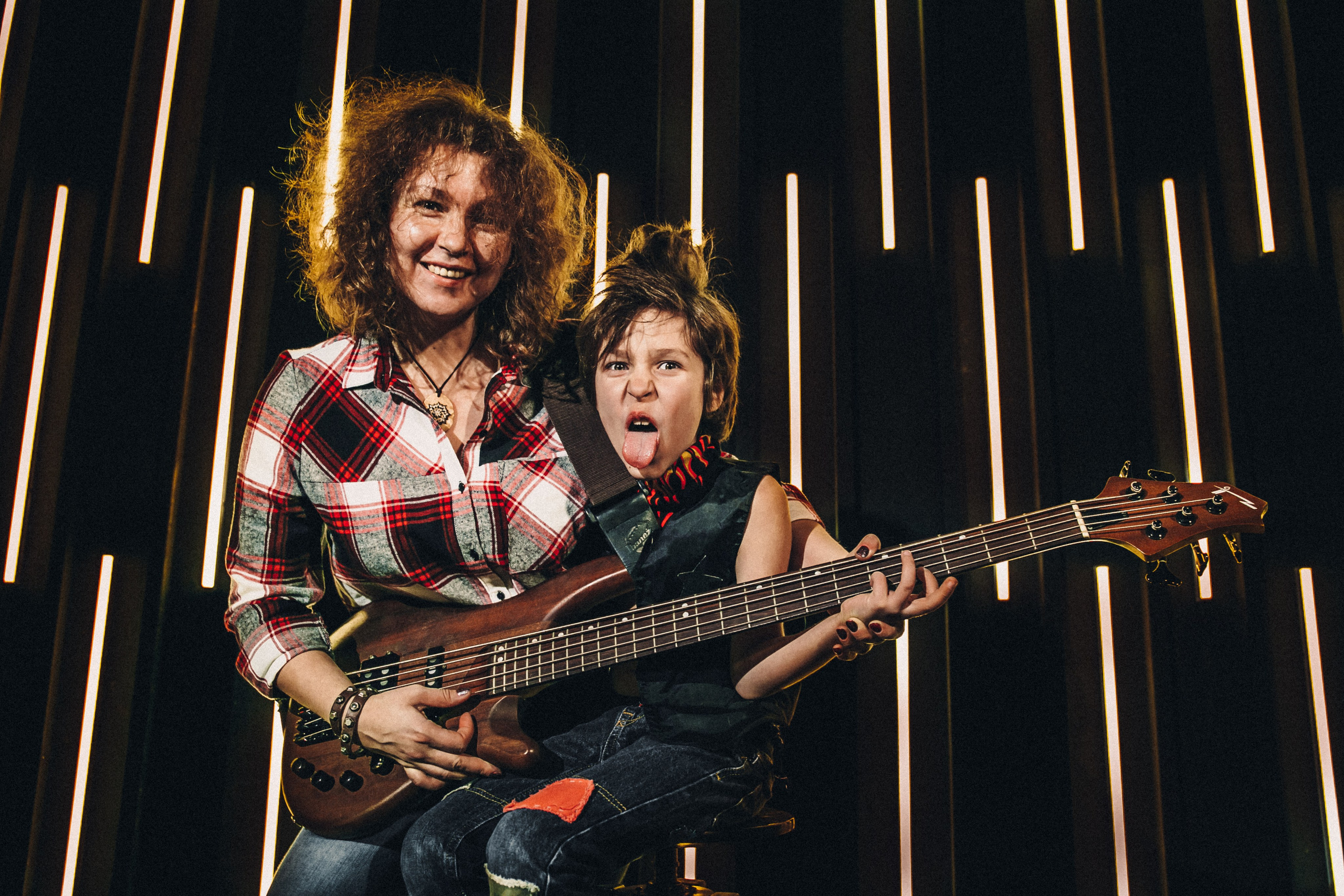 Семейная новогодняя фотосессия Самара. Фотограф Сергей Логинов