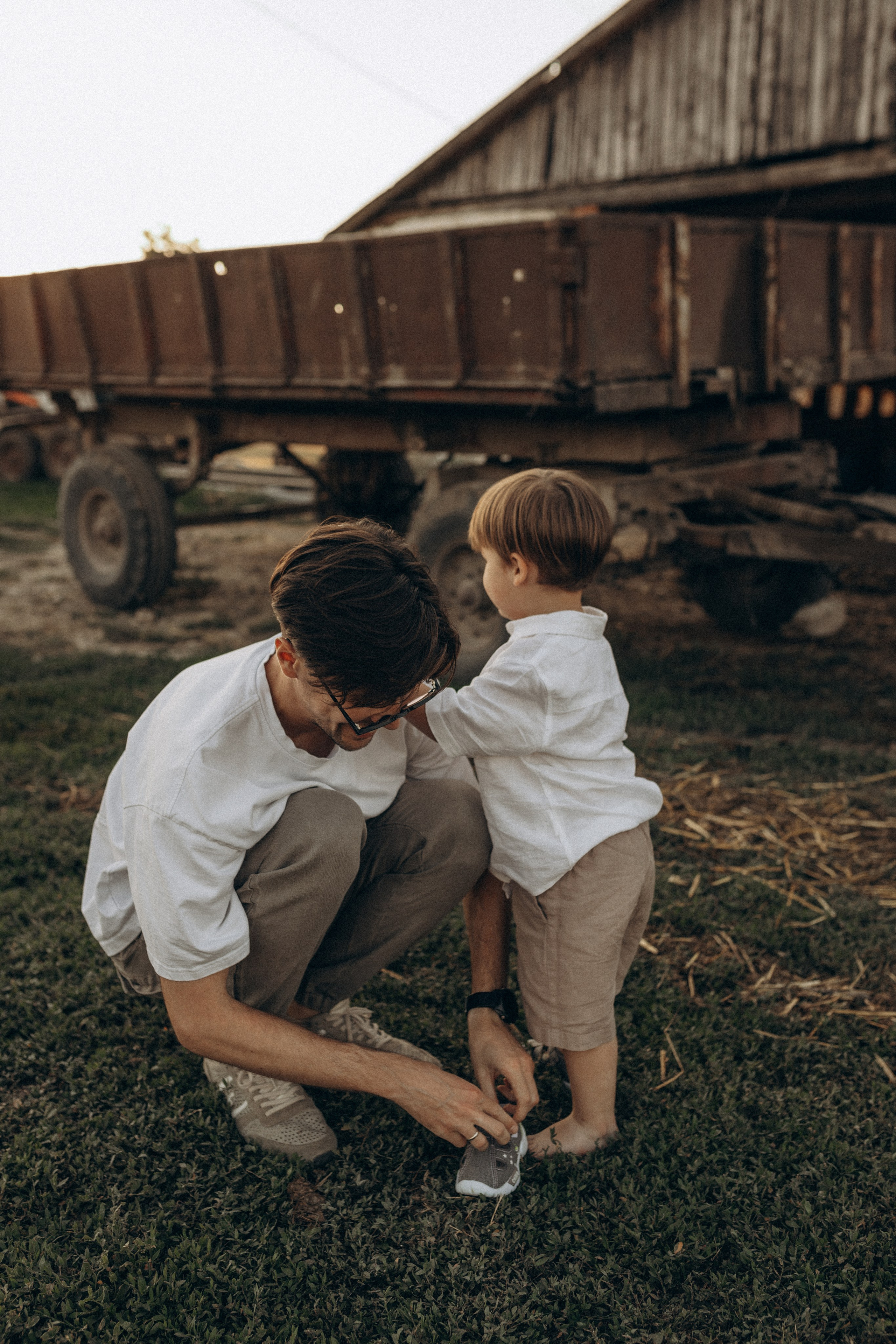 Миша Таня и Лев на ферме. Семейный фотограф в Новороссийске и Анапе Александра Яковлева