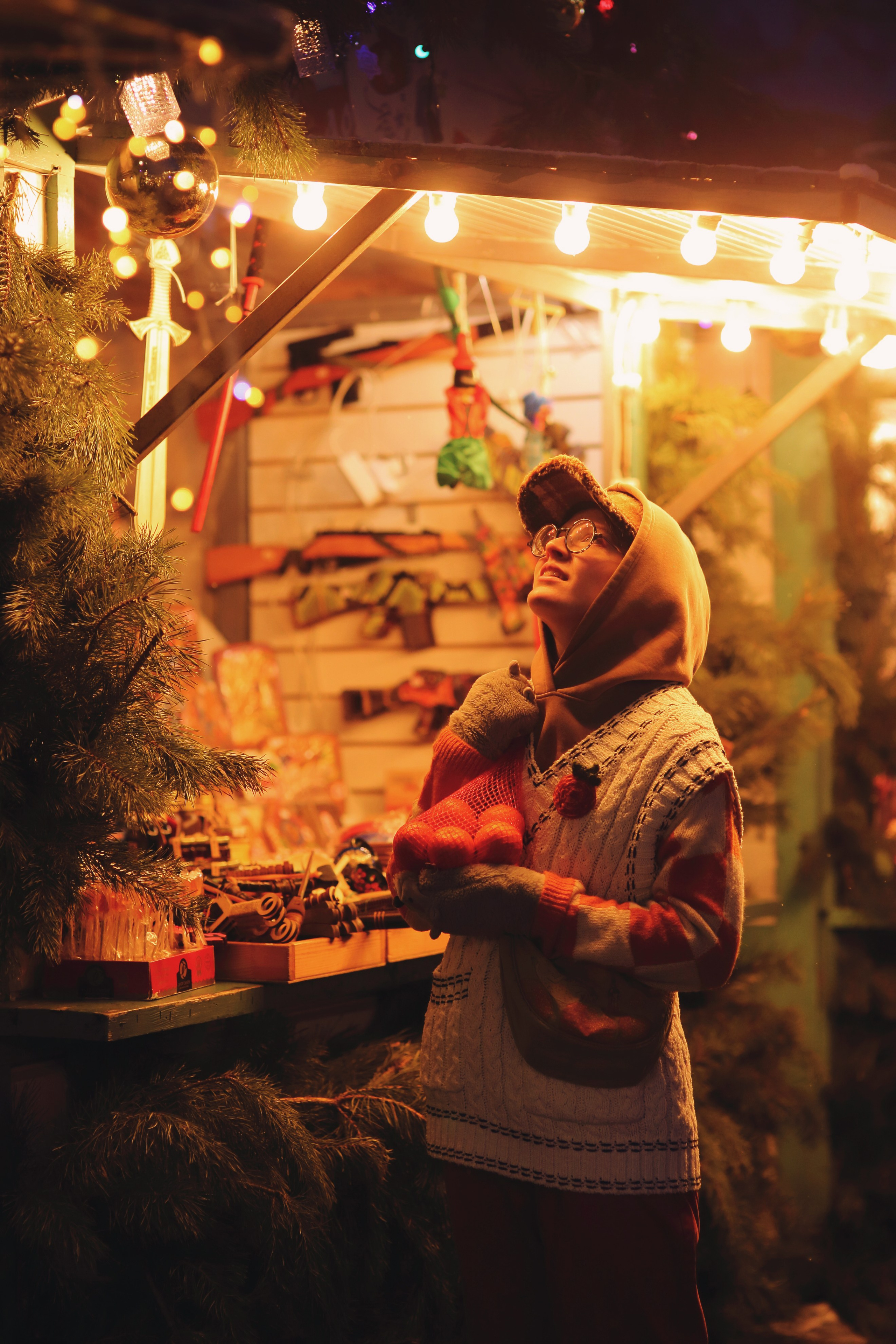 Новогодняя фотосессия в городе. Свадебный и репортажный фотограф в Ярославле и Санкт-Петербурге Роман Микрюков