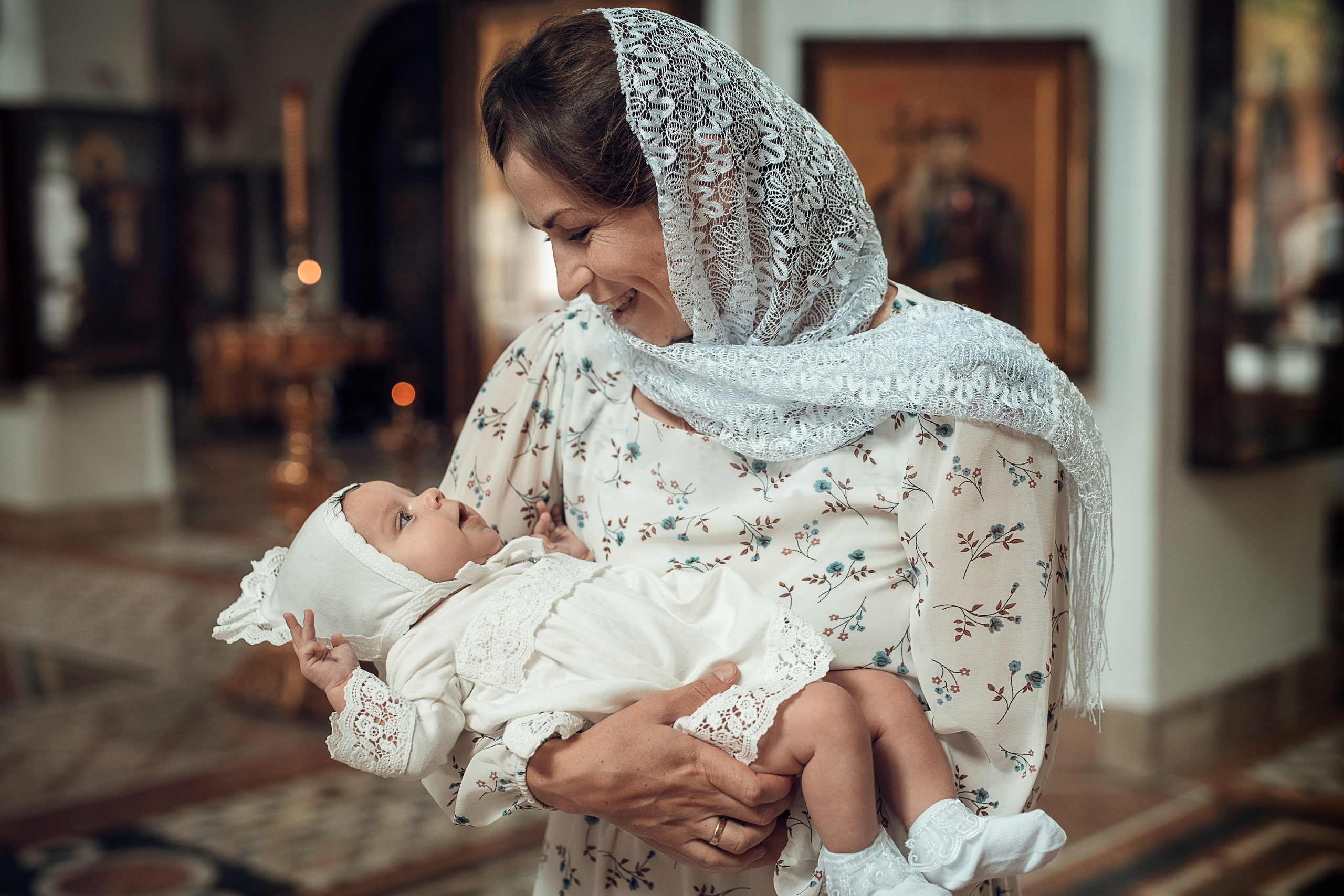 Фотосъемка крещения в Москве