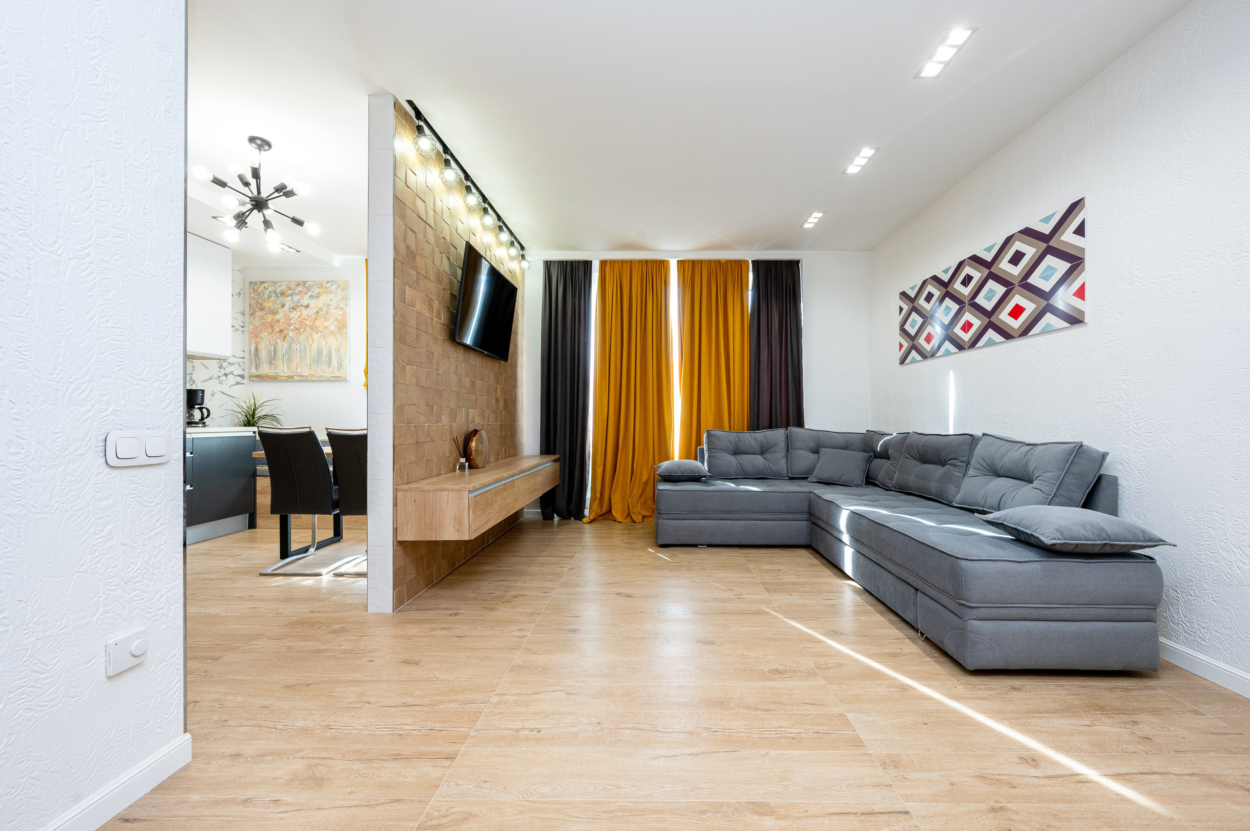 Квартира на Кременчугской. Интерьерный фотограф. Фото- видеосъемка недвижимости Санкт-Петербург