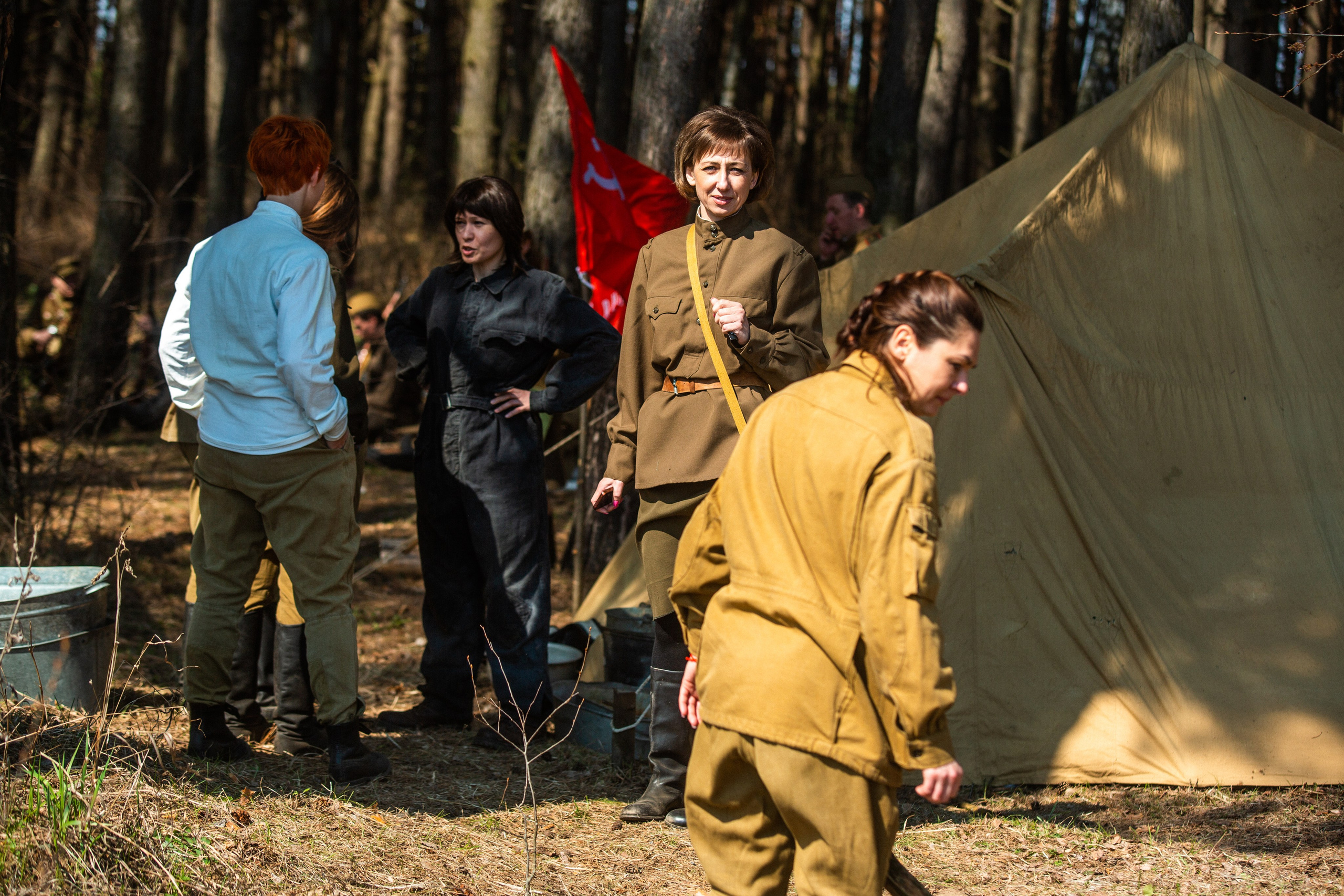 РЕКОНСТРУКЦИЯ БОЯ — ВОВ — БИТВА ЗА ГОРОД. Профессиональный фотограф в Мценске и Орловской области