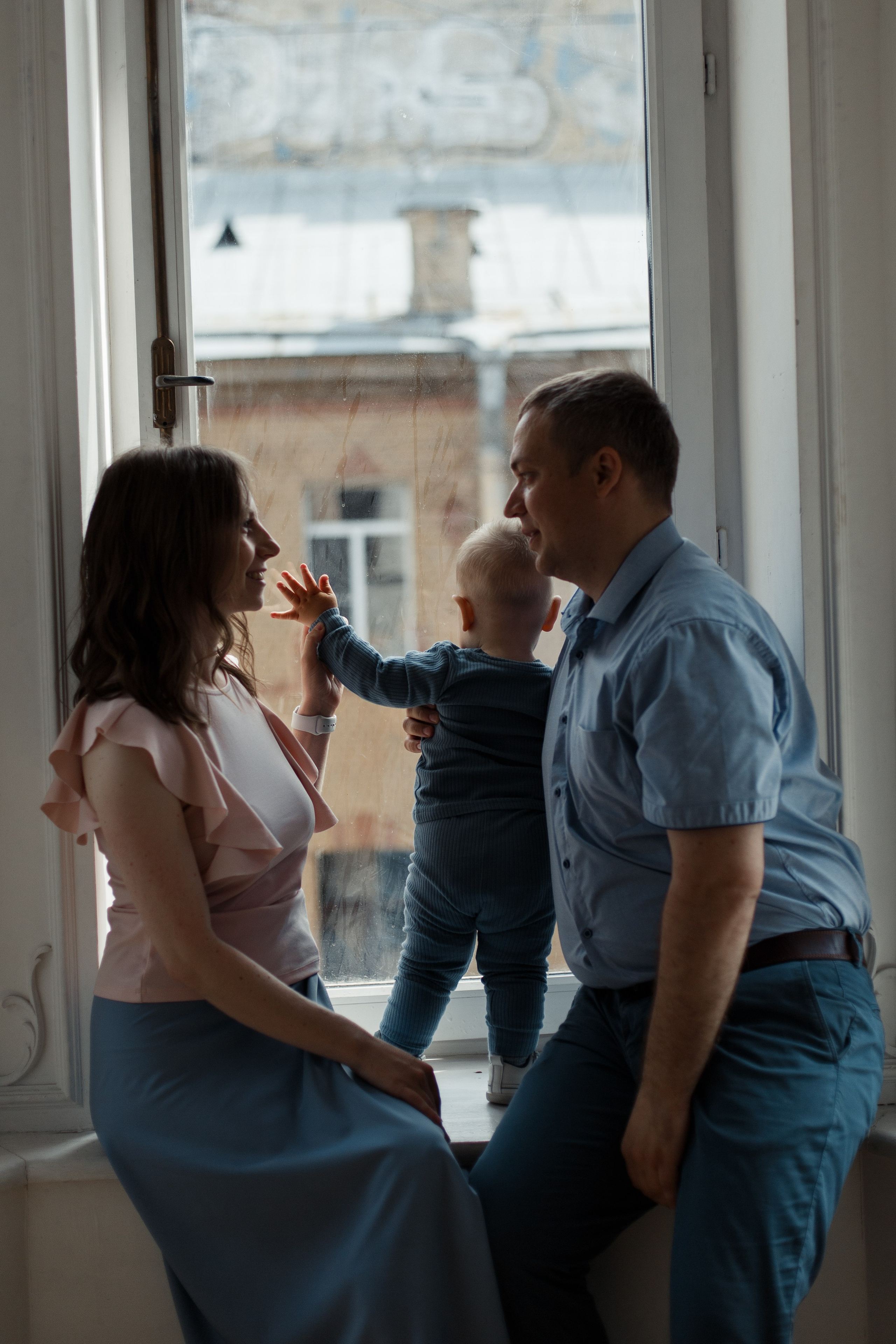 Константин, Ирина, Тимофей, бабушка и дедушка. Елена Семейный фотограф Санкт-Петербург