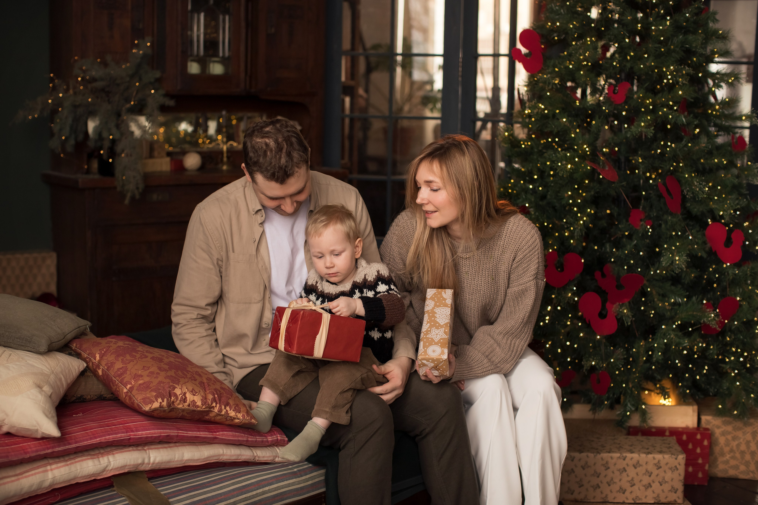 В теплых огоньках. Семейный и детский фотограф в Саратове Полина Коткина