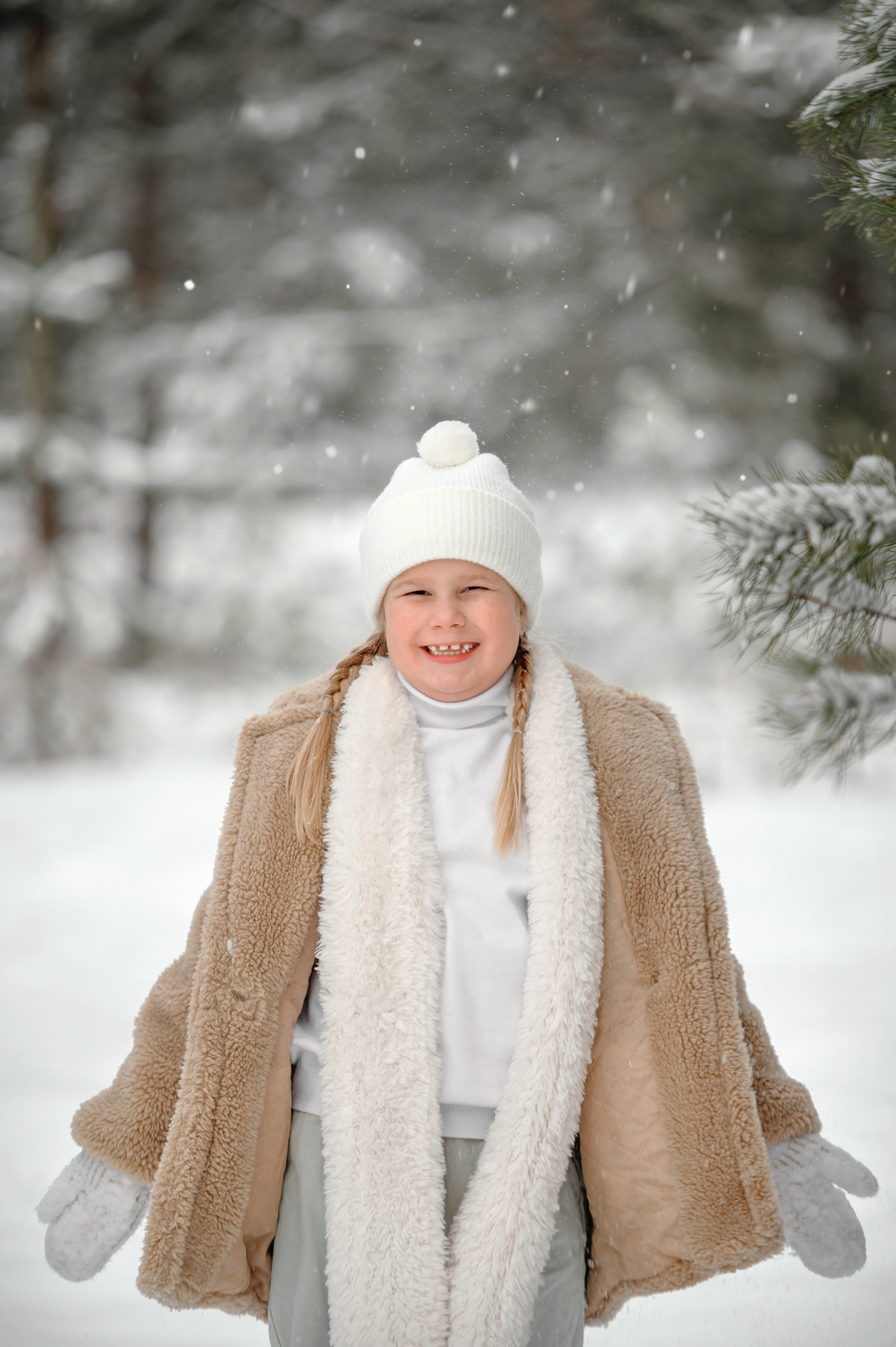 Зимняя, сказочная. Семейный и детский фотограф в Шатках и Арзамасе Александра Магомедова
