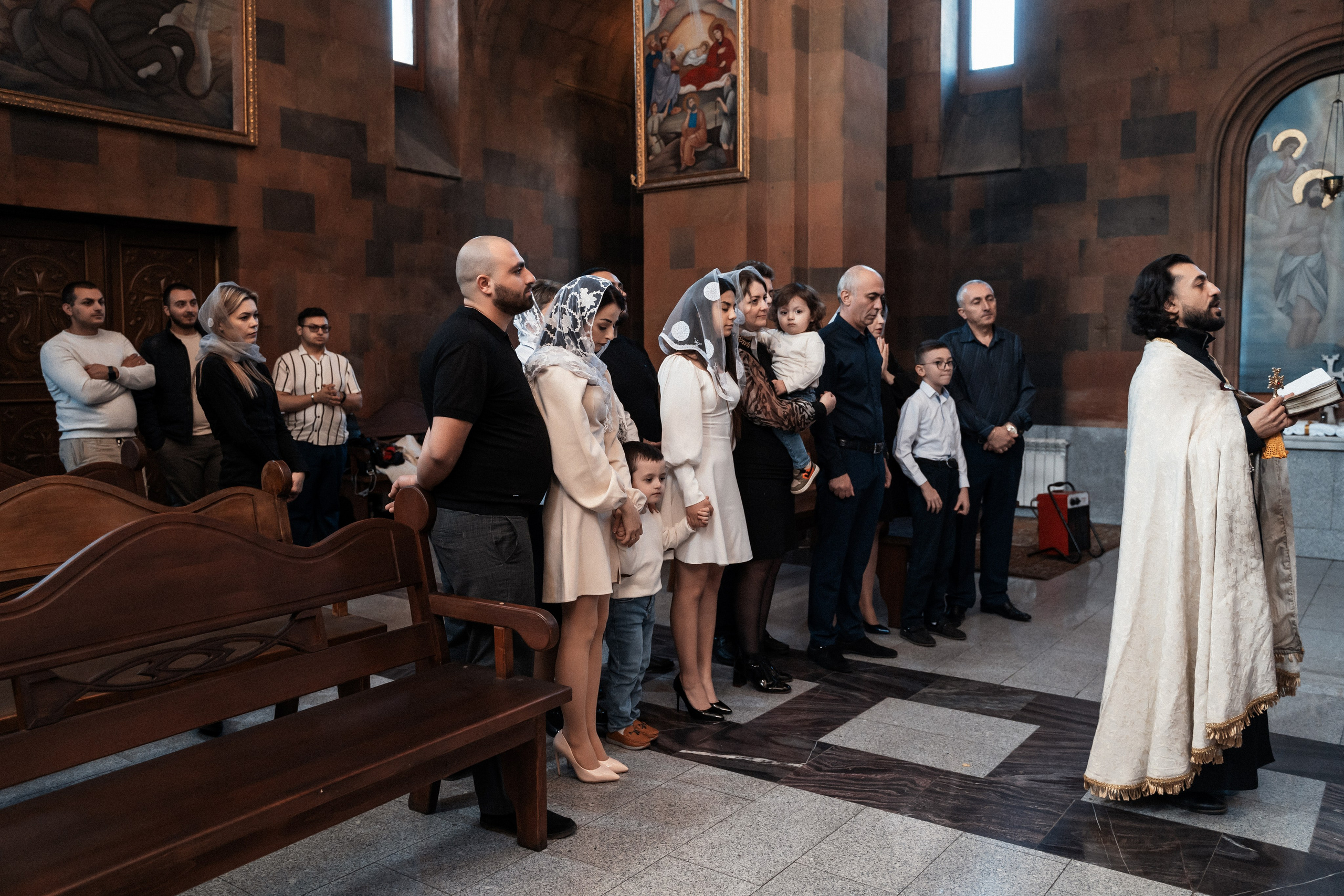 Крещение / Մկրտություն. Фотограф Алина Филимонова Тверь