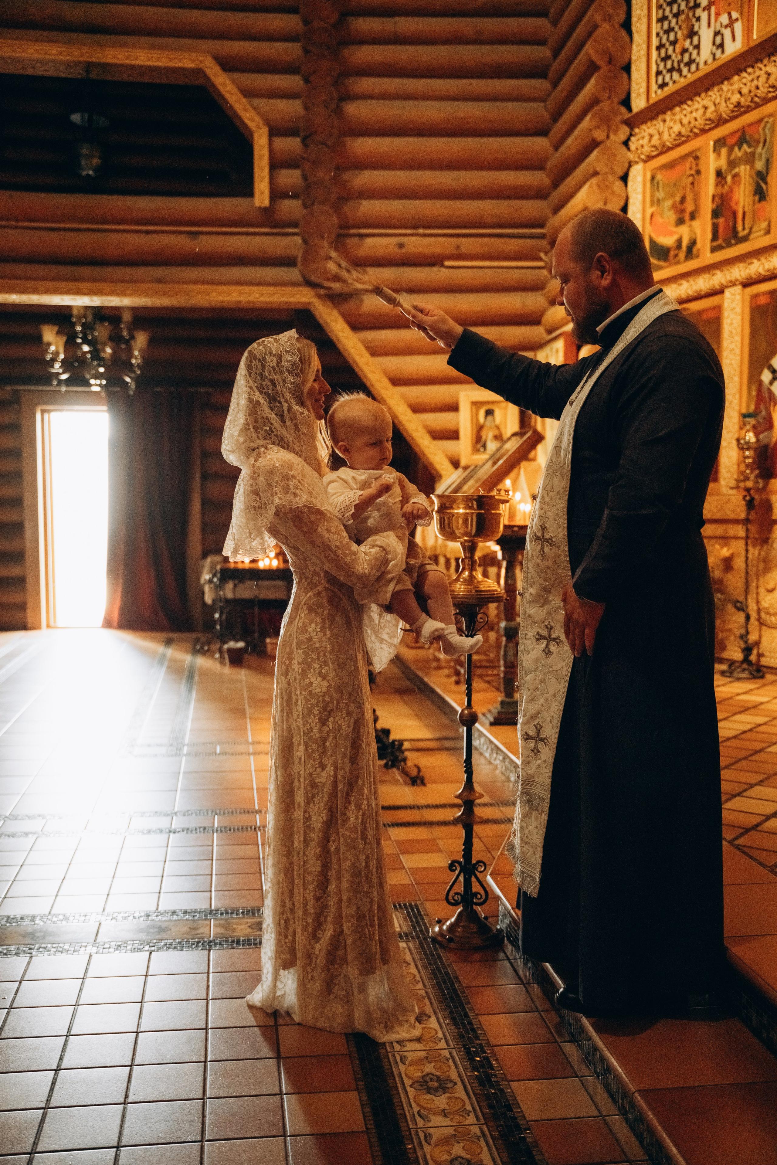 Крещение Тёмы. Фотограф Мария Миллс | Минск