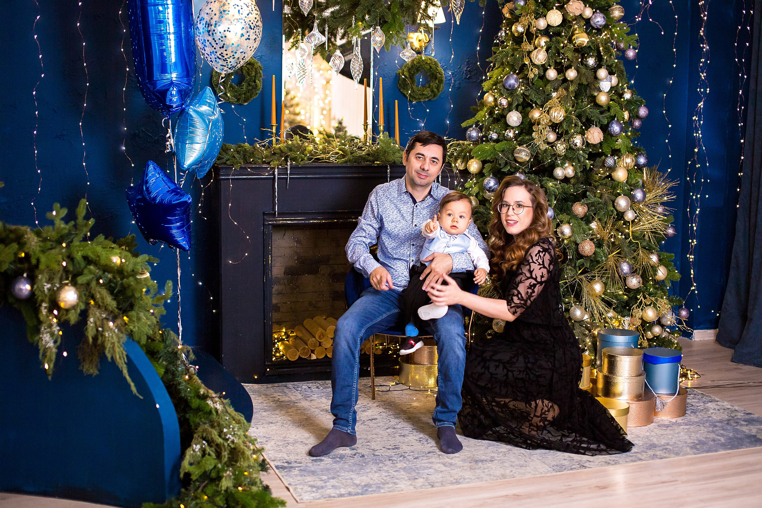 Новогодняя съемка. Свадебный и семейный фотограф/видеограф в Краснодаре Наталья Осинская