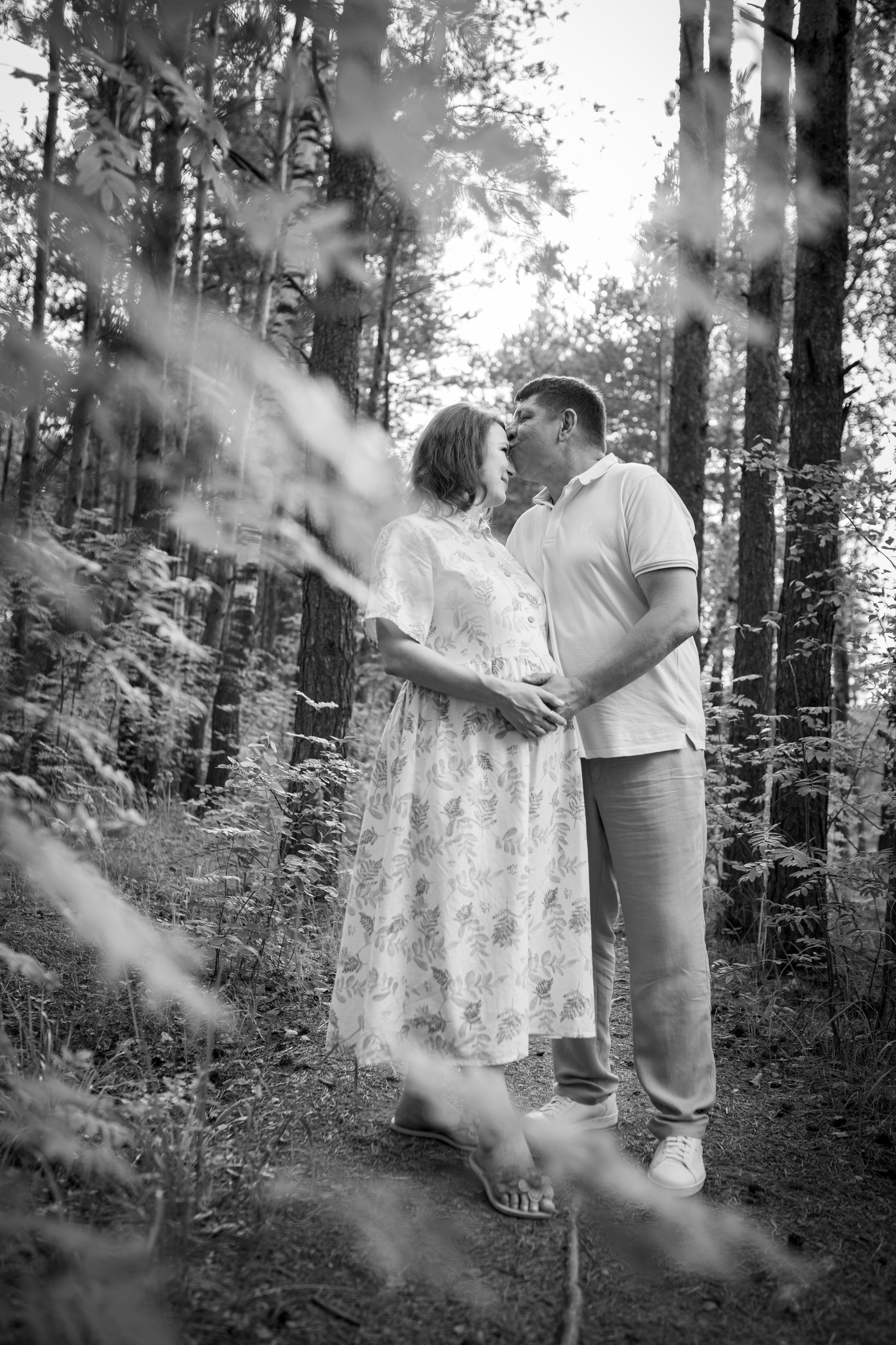 Фотосессия беременности на карьере. Фотограф в Железнодорожном и Балашихе