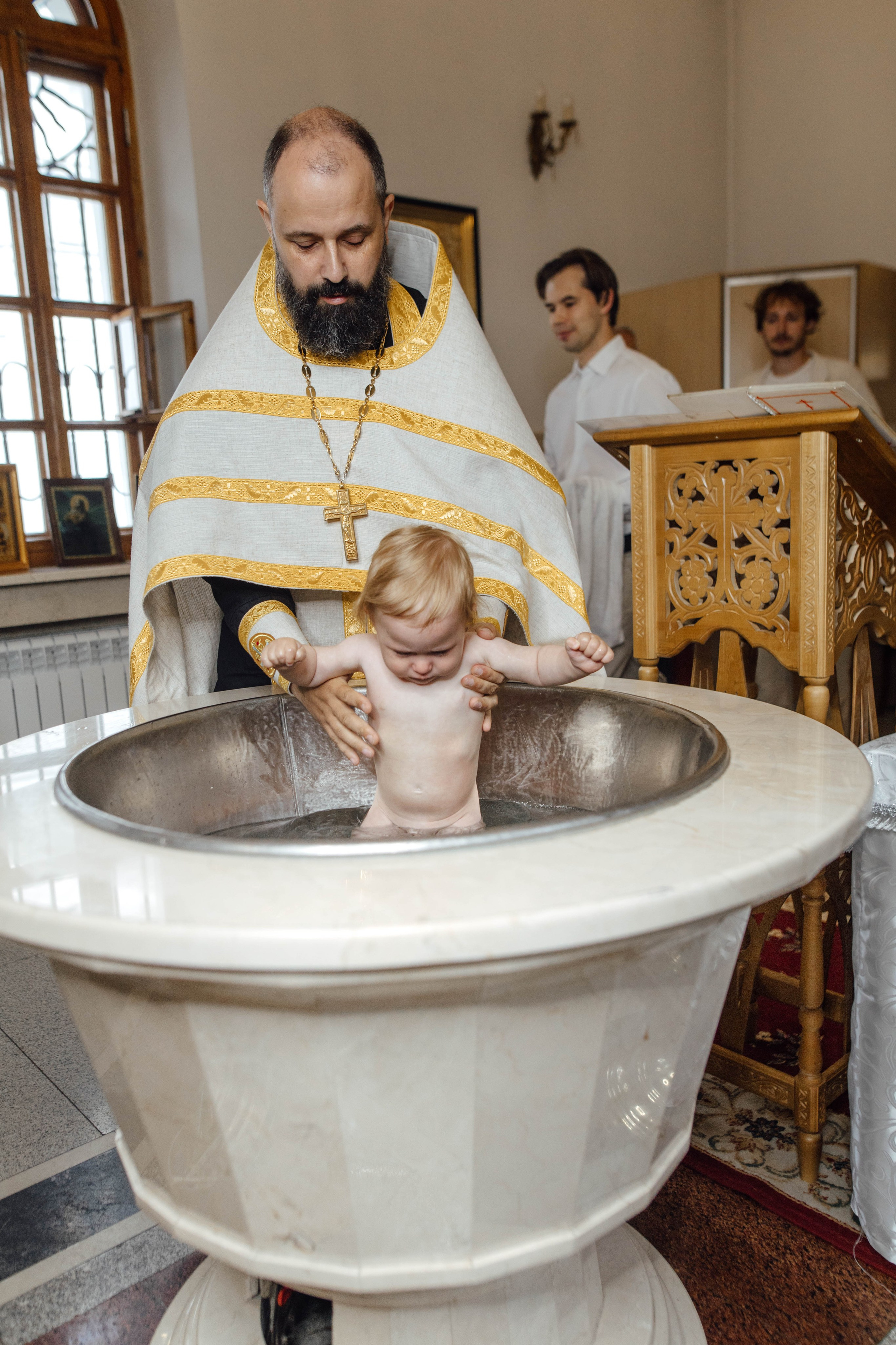 Крещение Льва, храм Марии Магдалины, август 25