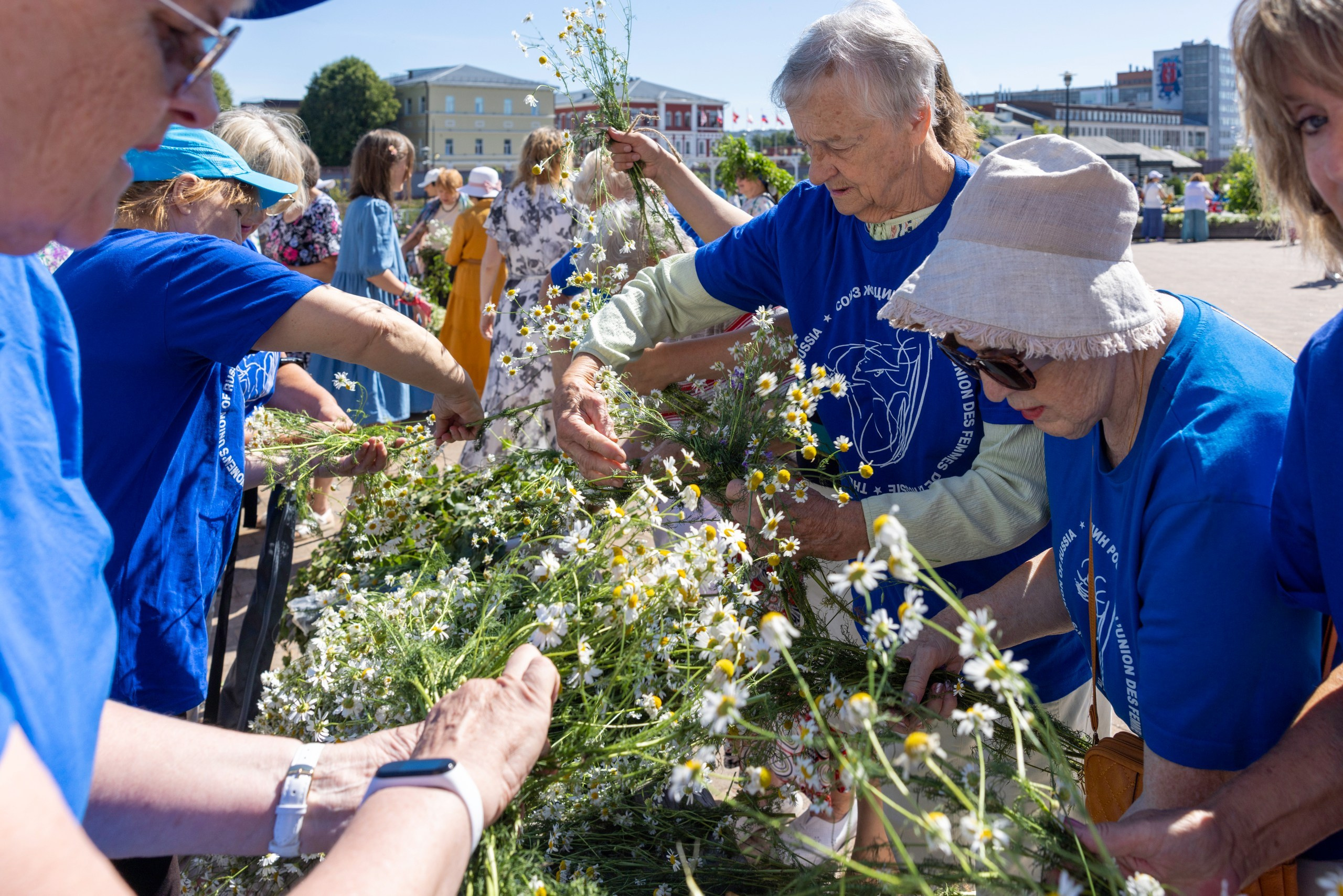 Фестиваль «Ромашковый хоровод». Северная ходьба. Фотограф в Туле Крупский АнДРей. Фотостудия «КАДР71» в Туле
