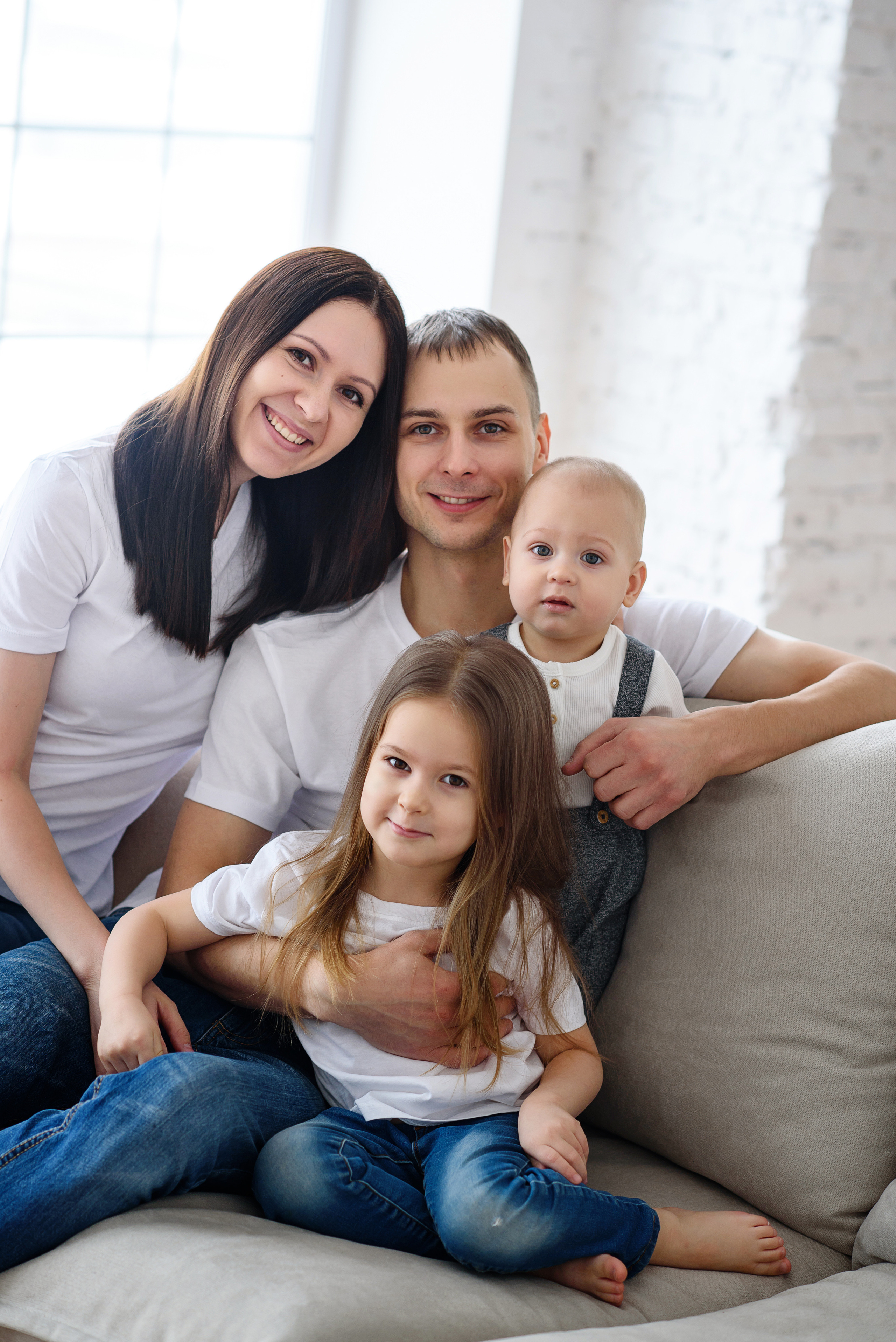 Рома и семья. Фотограф новорожденных Елена Панова