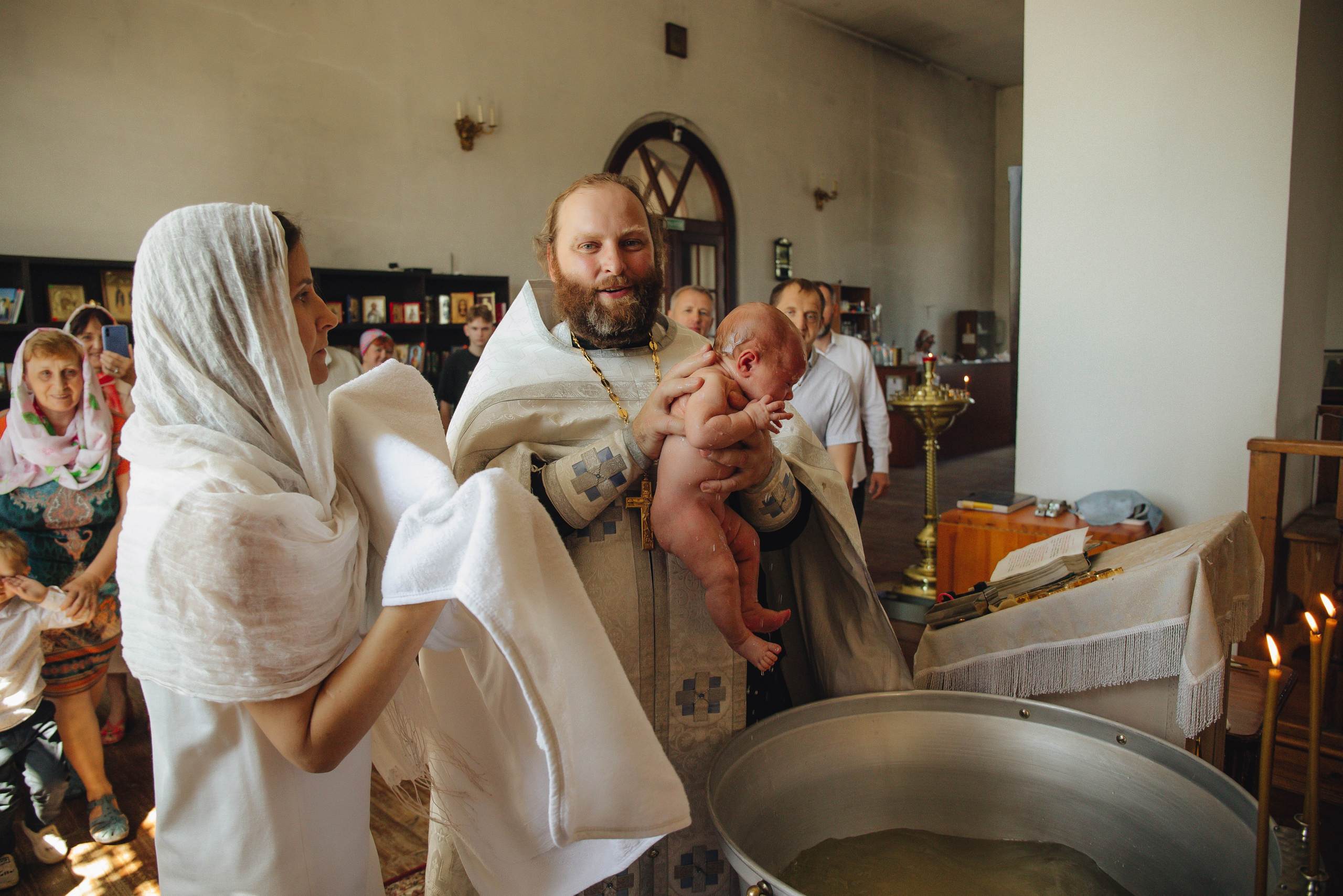Крещение Анастасии. Свадебный и семейный фотограф Пушкин Царское Село СПБ Питер Санкт-Петербург и Рязань Ольга Козлова