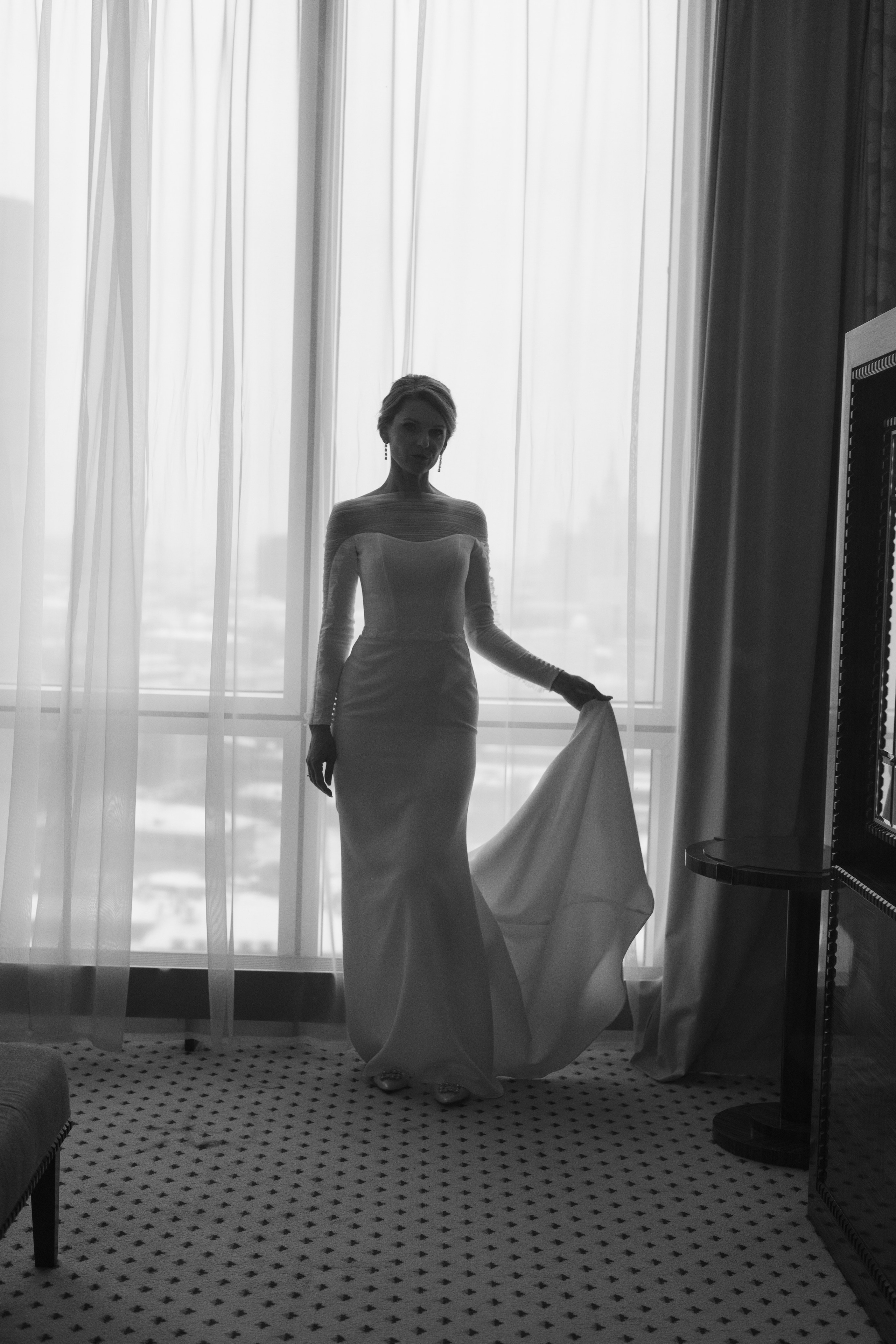 Свадебная фотосъёмка в отеле Plaza Garden. Сергей Гладков свадебный фотограф в Москве