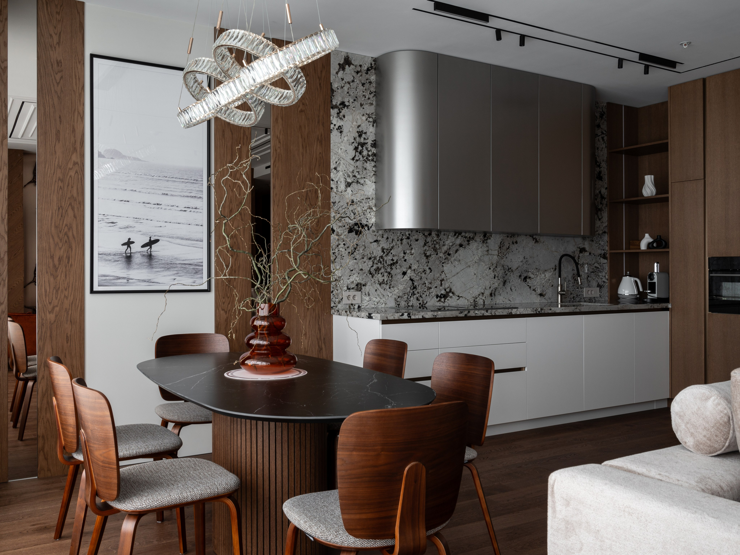 Квартира с видом на море. Интерьерный фотограф в Сочи Элина Габриелян