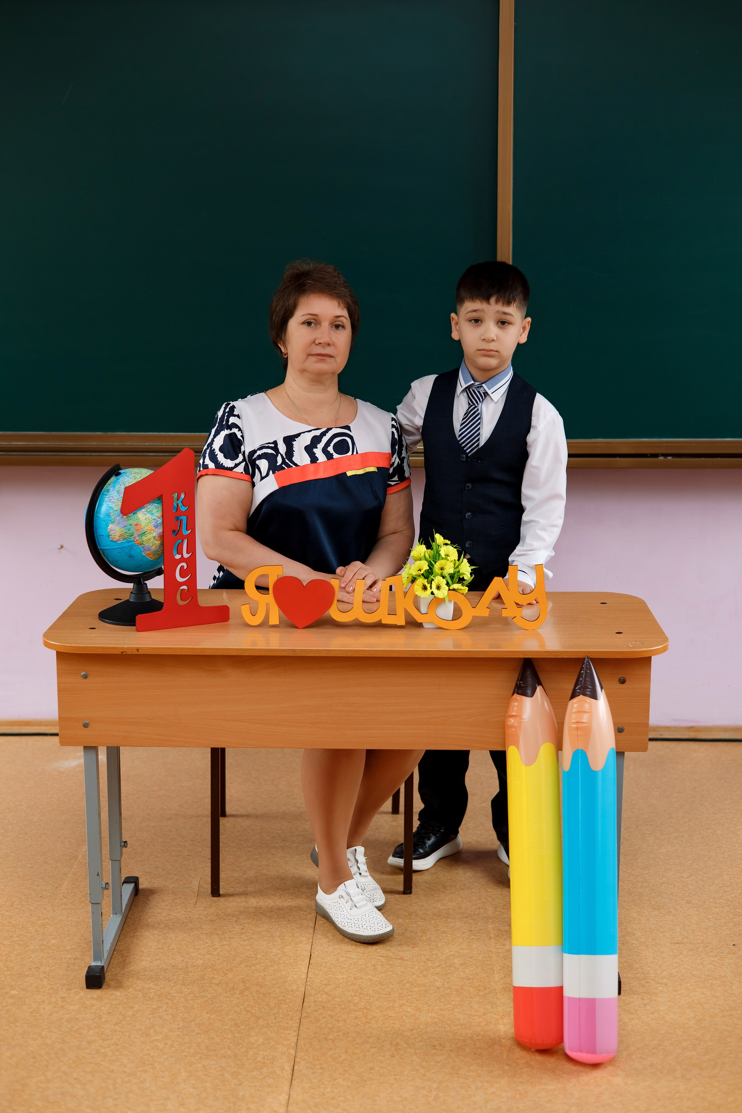 1 класс 1 школа. Фотограф Любовь Корниенко, Примоский край