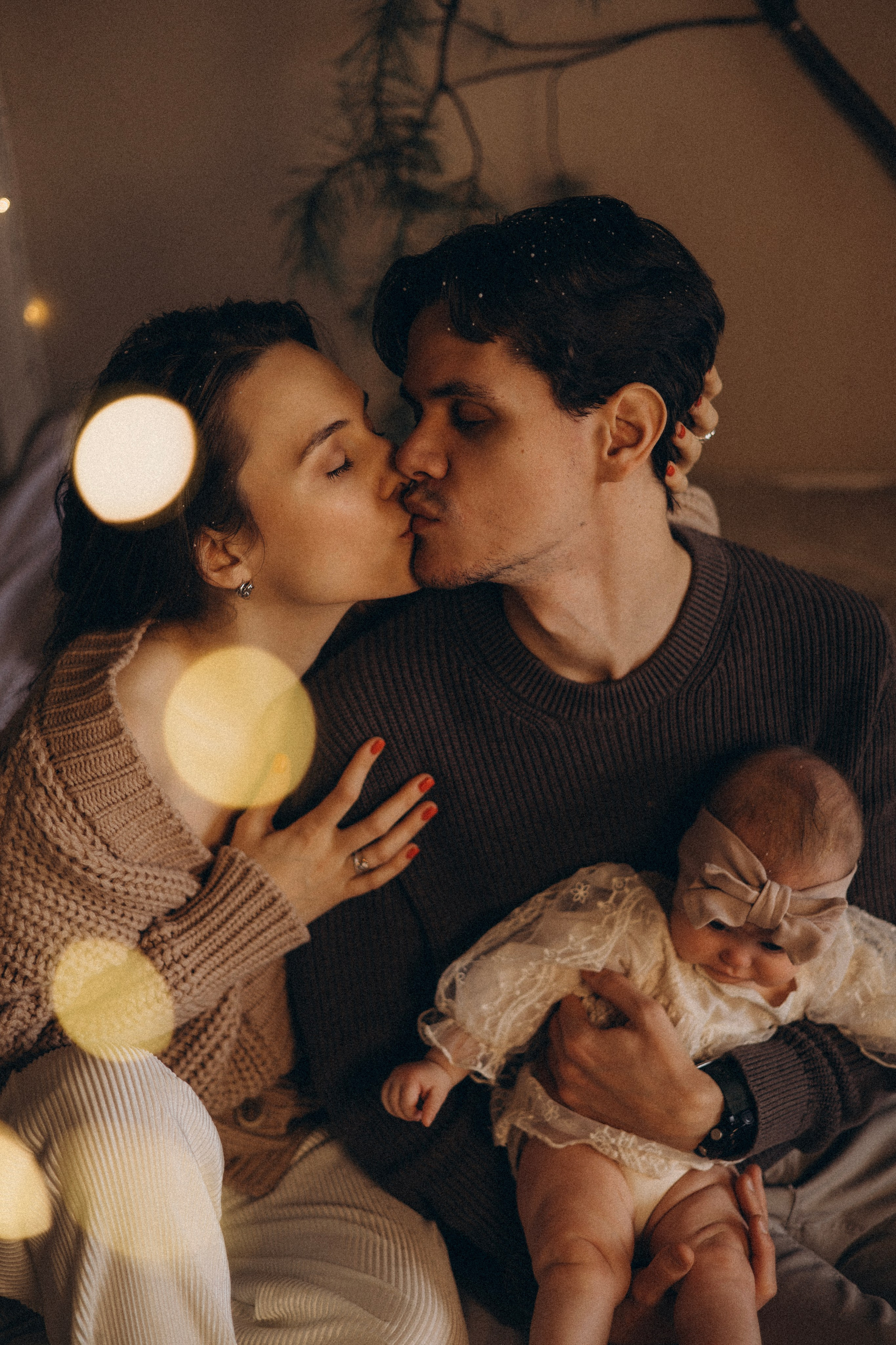 Никита, Леся и маленькая Маша. Семейный фотограф в Красноярске Екатерина Гайнутдинова