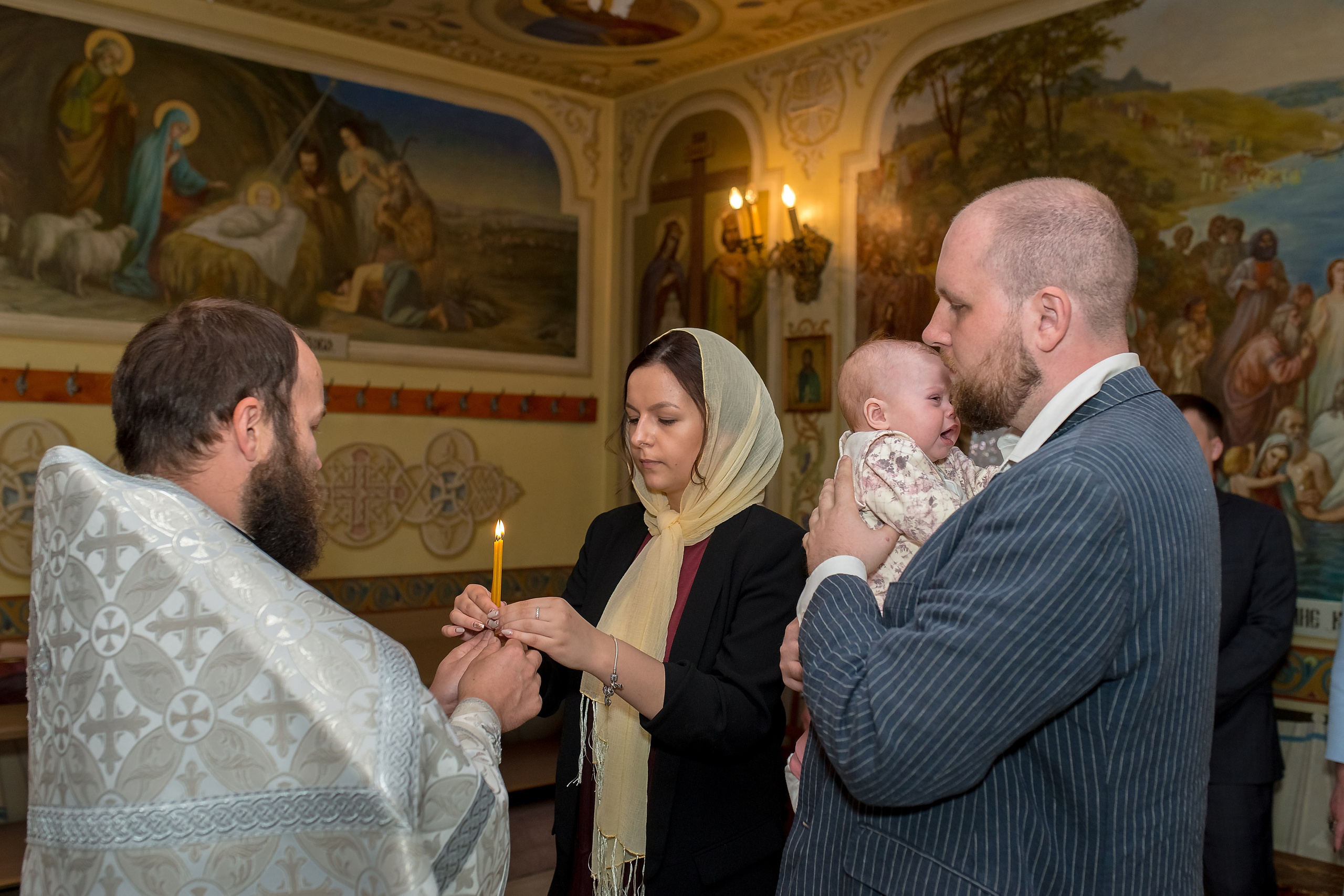 Крещение в Тропарёво. Фотограф Владимир Артамонов