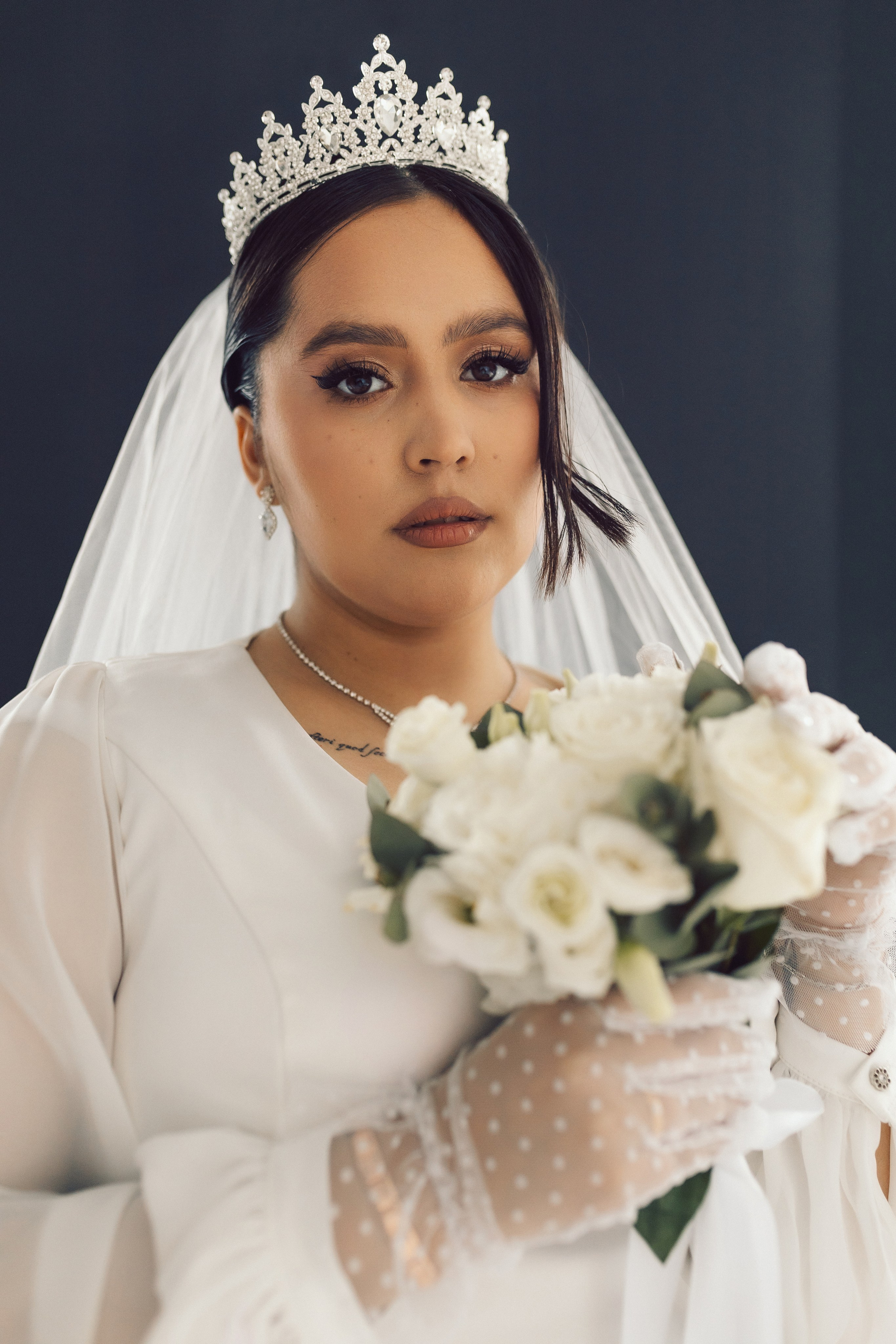 Свадебная съемка в студии. Фотограф Красноярск Архипова Алина