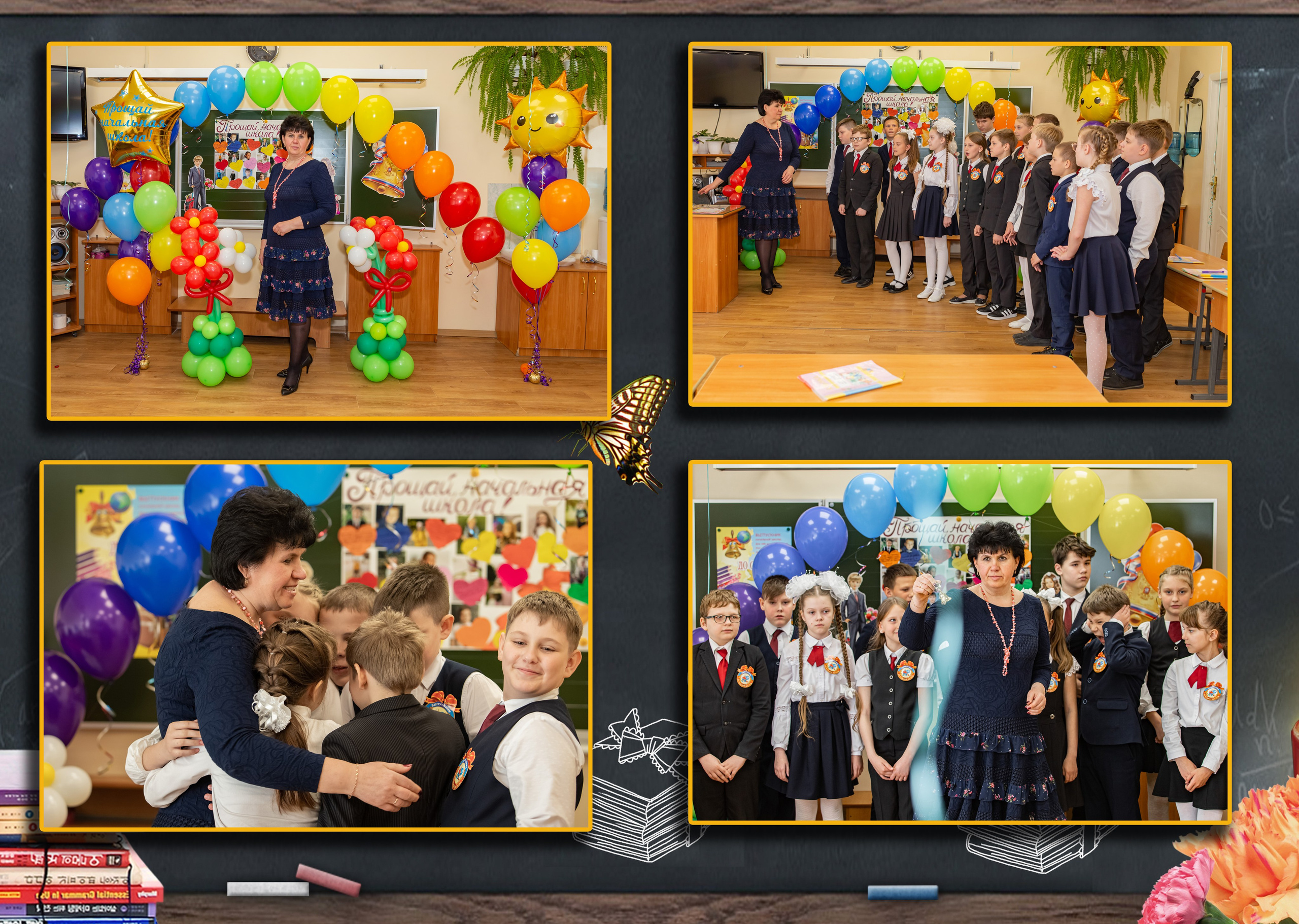 Фотосъемка выпуск 4 класс. Свадебный фотограф Марина Суворова и видеооператор Олег Петров