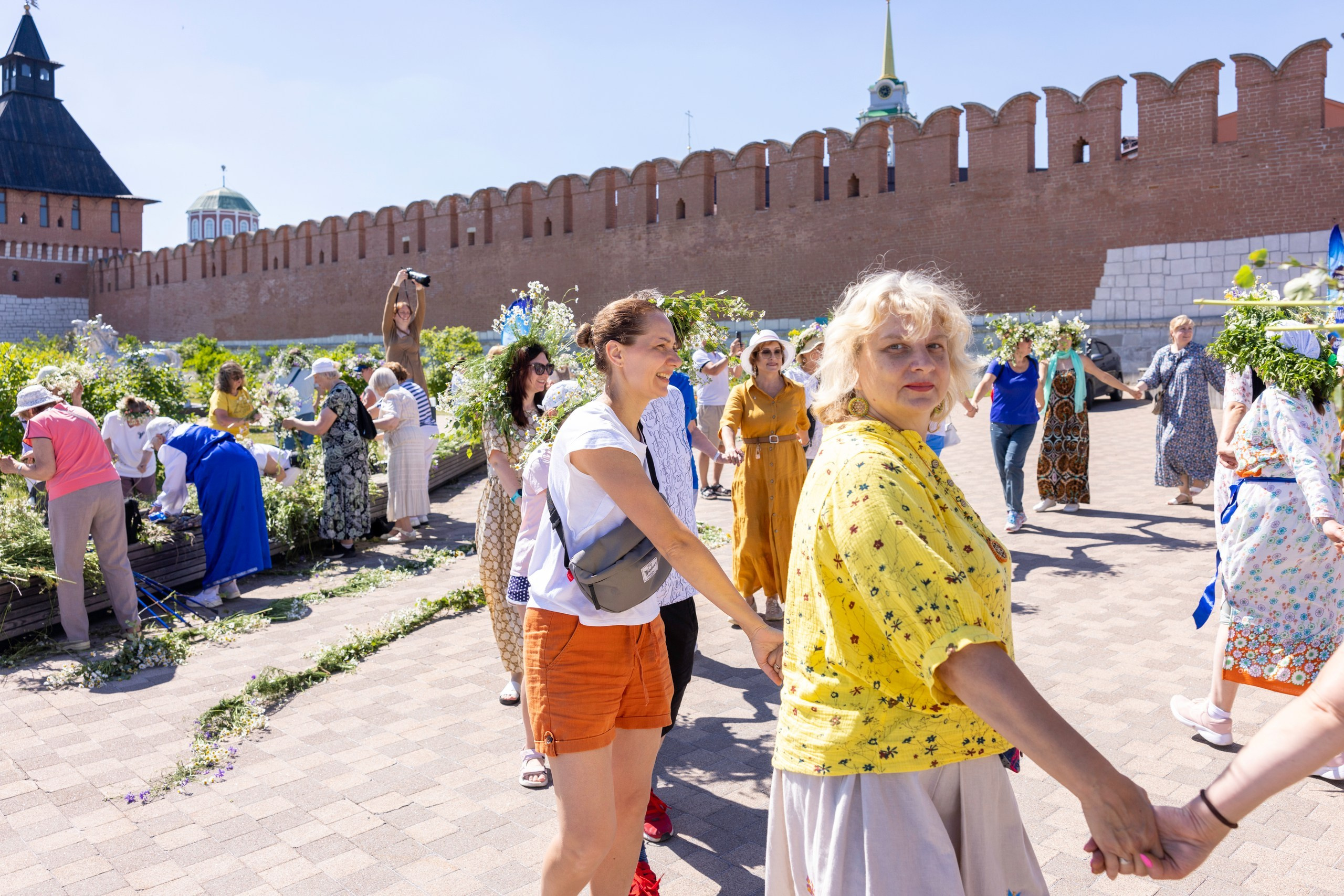 Фестиваль «Ромашковый хоровод». Северная ходьба. Фотограф в Туле Крупский АнДРей. Фотостудия «КАДР71» в Туле