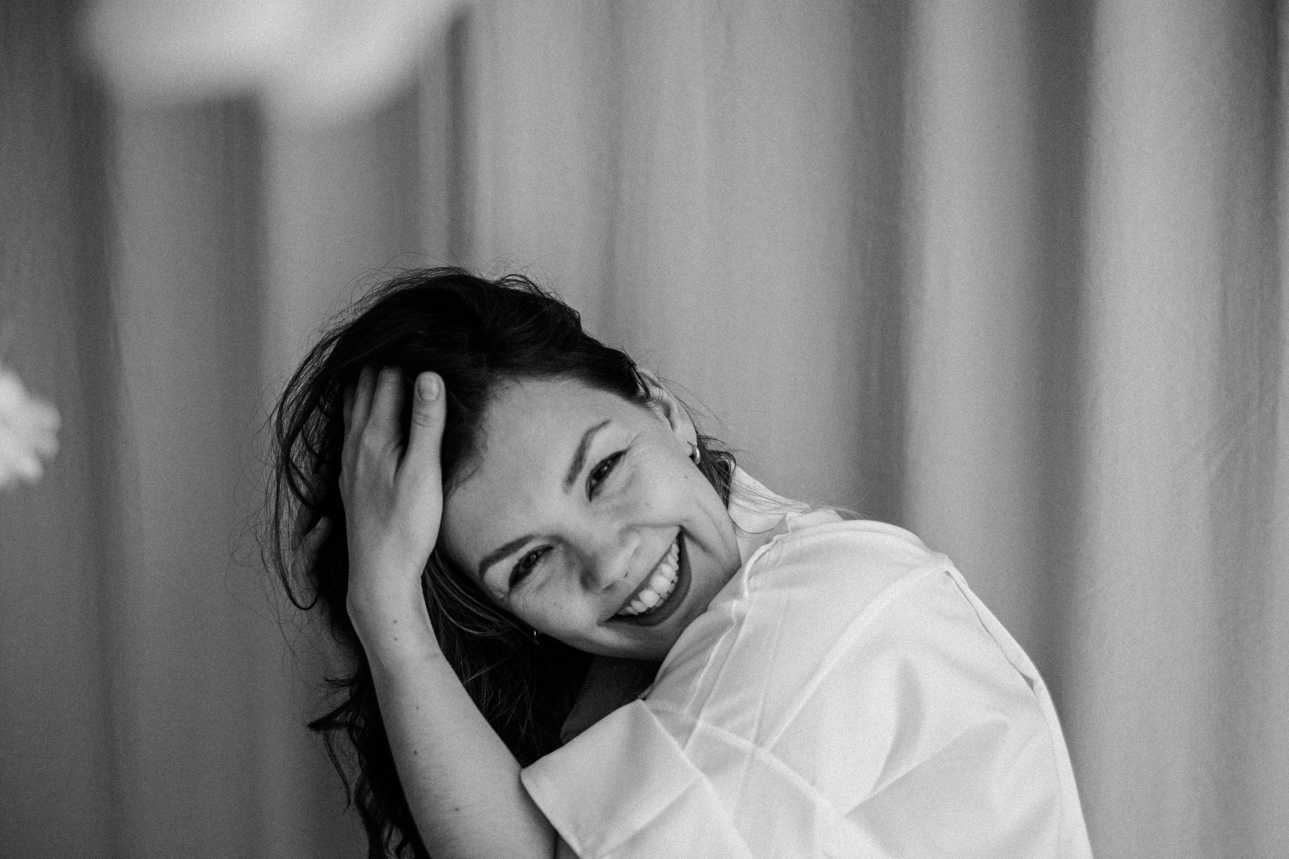 Фотосессия с цветами в студии Новосибирска. Ксения Ильиных — Фотограф в Новосибирске