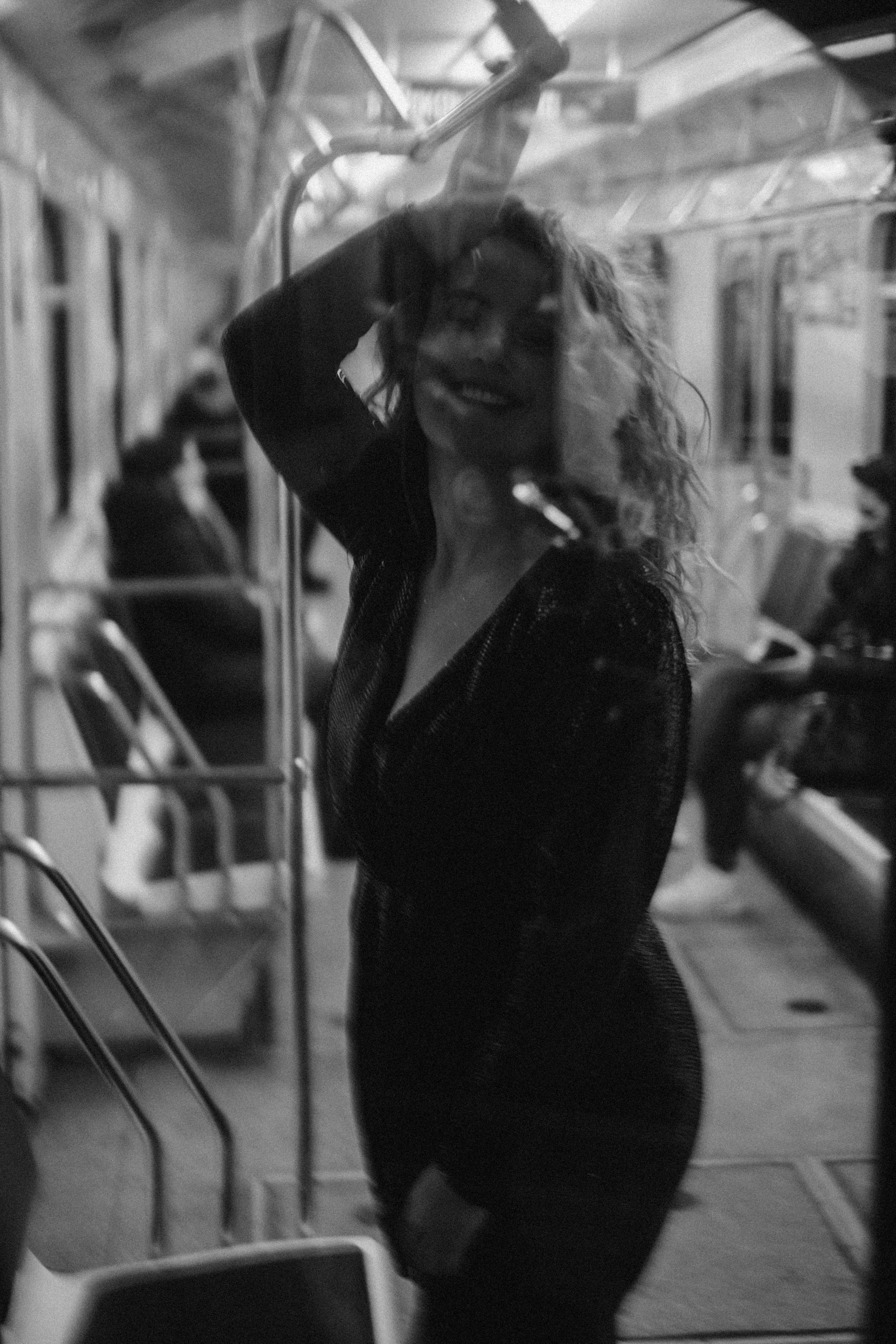 Творческая фотосъемка в метро Новосибирска. Ксения Ильиных — Фотограф в Новосибирске