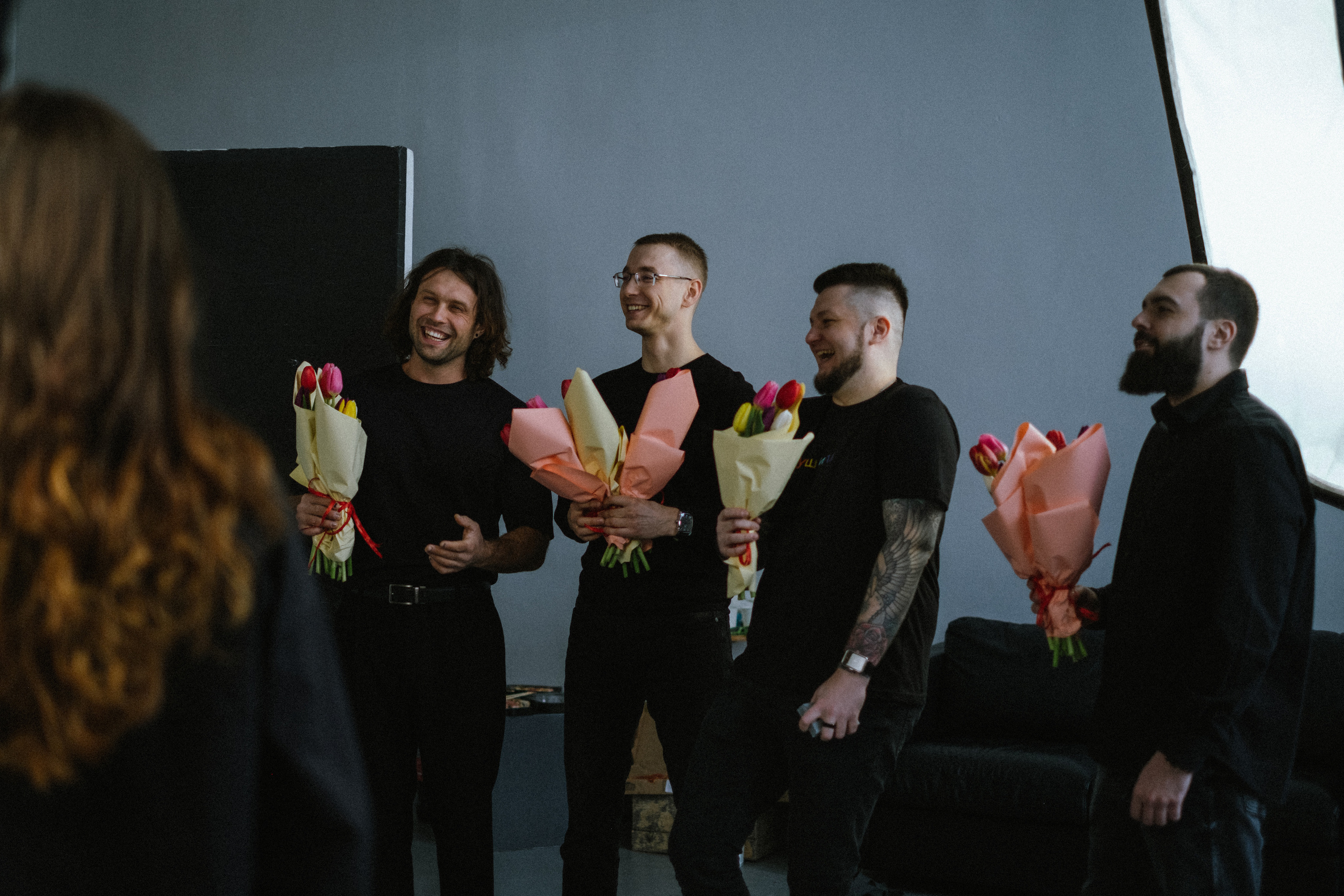 Корпоратив в фотостудии для компании «Everest-Marketing». Ксения Ильиных — Фотограф в Новосибирске