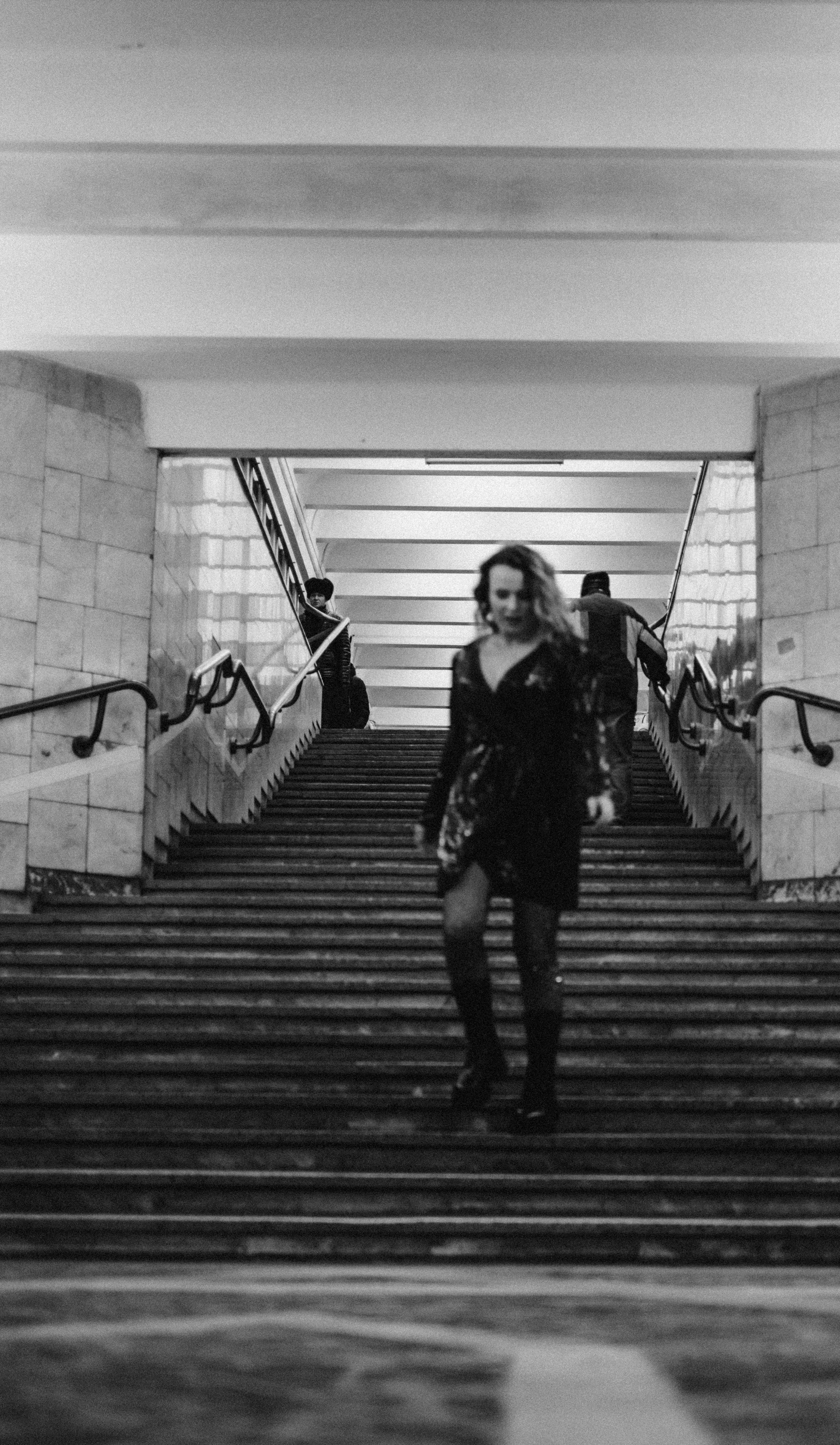 Творческая фотосъемка в метро Новосибирска. Ксения Ильиных — Фотограф в Новосибирске