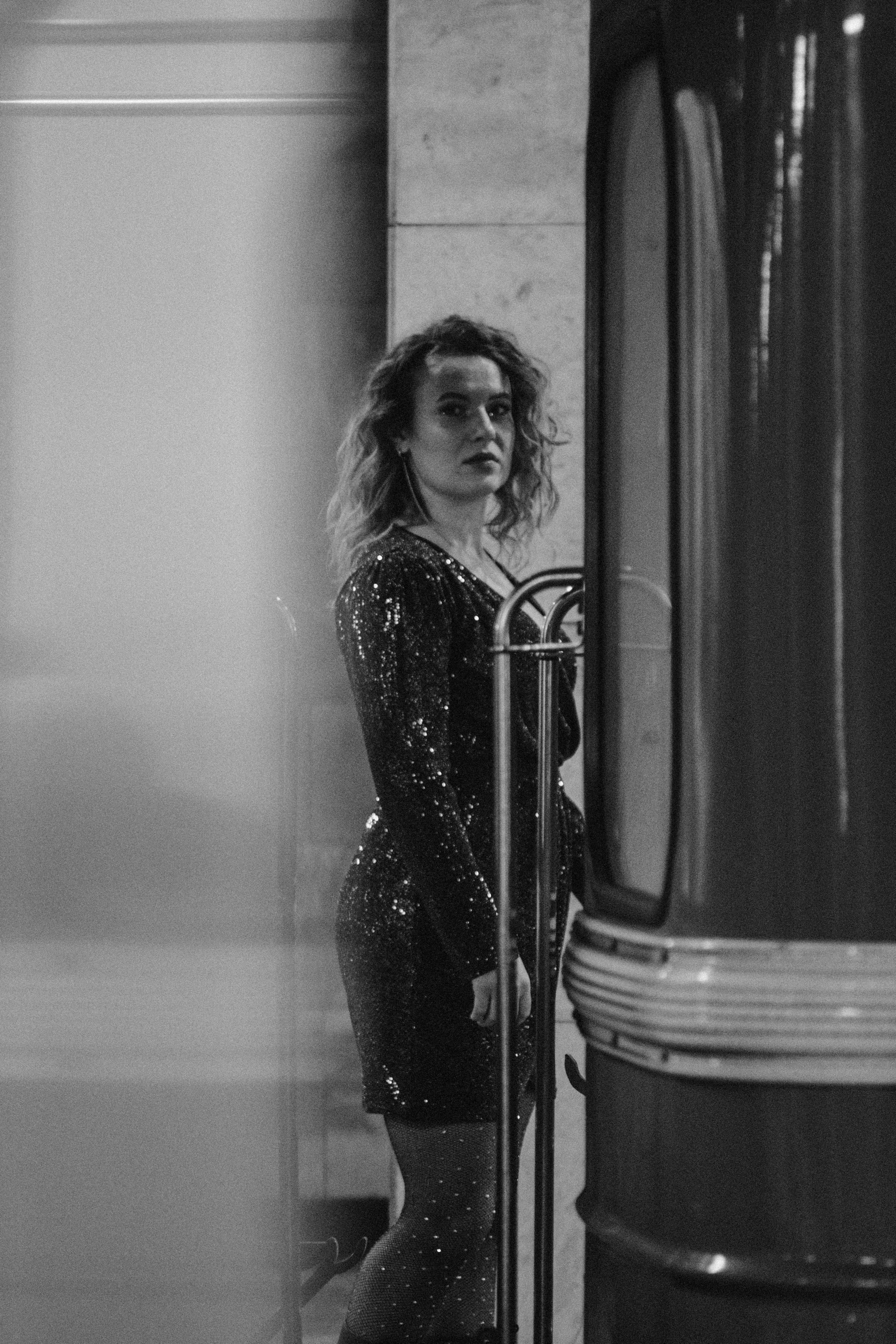 Творческая фотосъемка в метро Новосибирска. Ксения Ильиных — Фотограф в Новосибирске