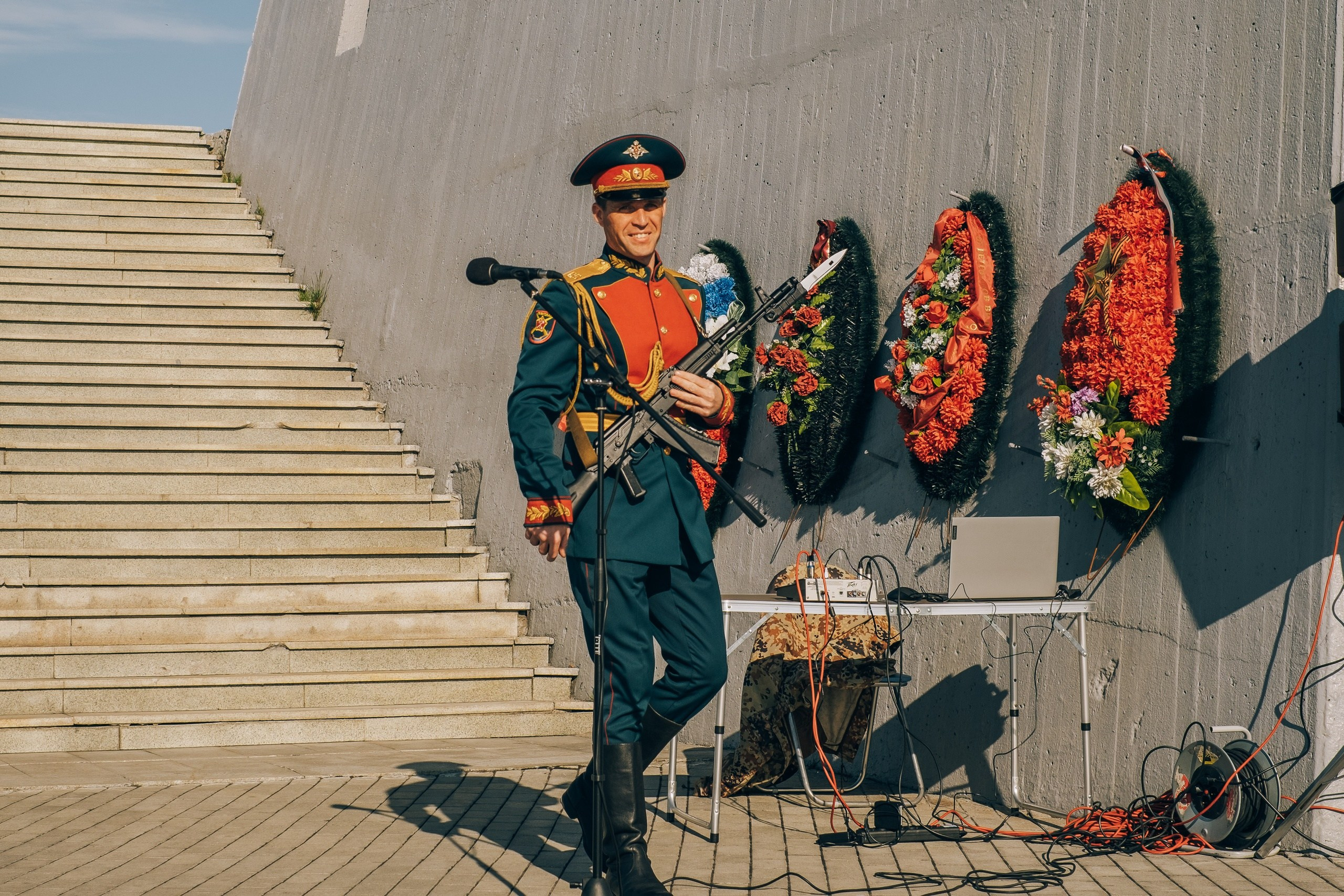 Репортаж церемонии «Путь Победы». Фотограф в Мурманске Полина Аленовская