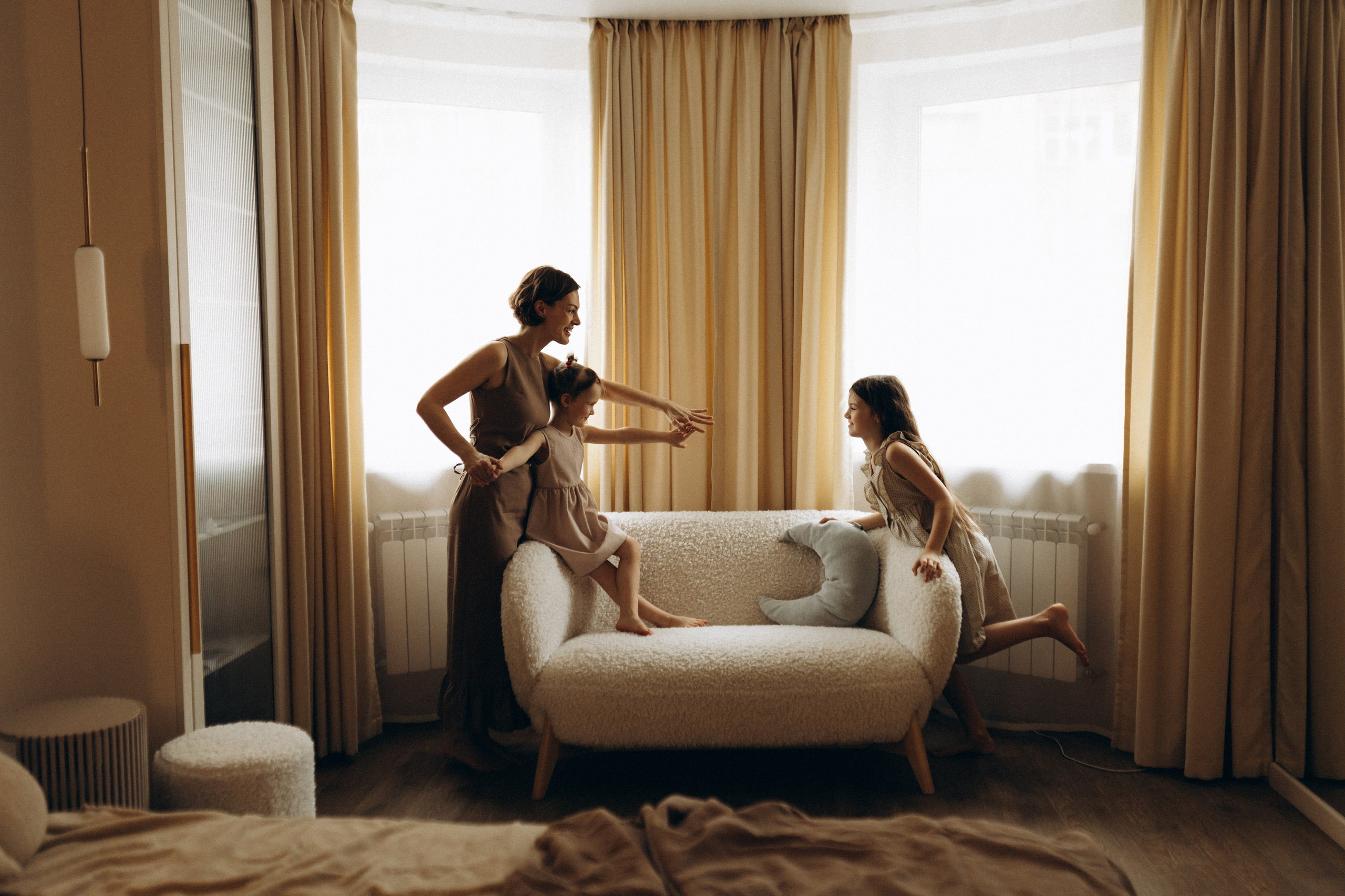 Домашняя история. Семейный и детский фотограф в Рязани Екатерина Воронцова