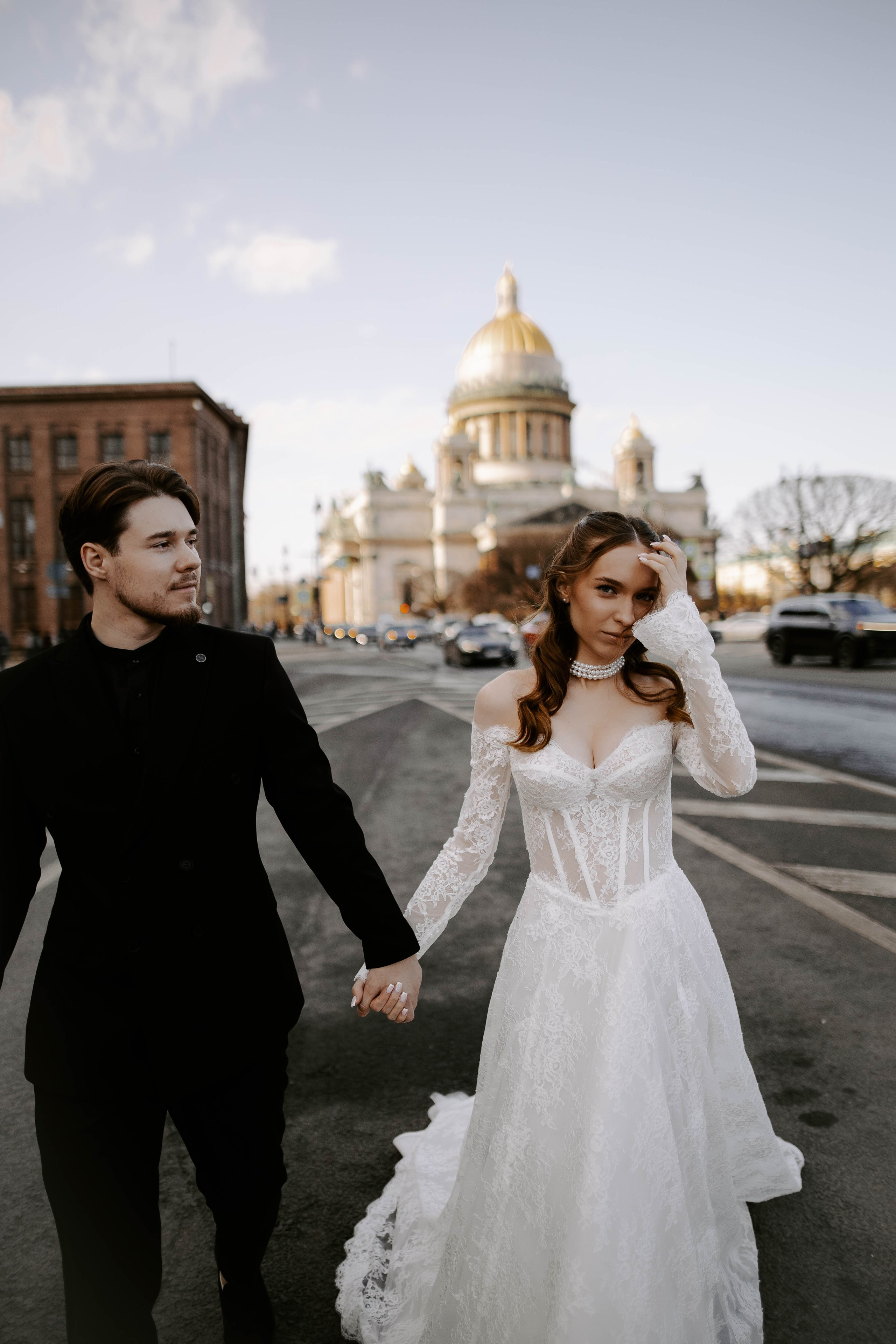 Ольга и Глеб / прогулка и загс. Фотограф Veronika Potaseva