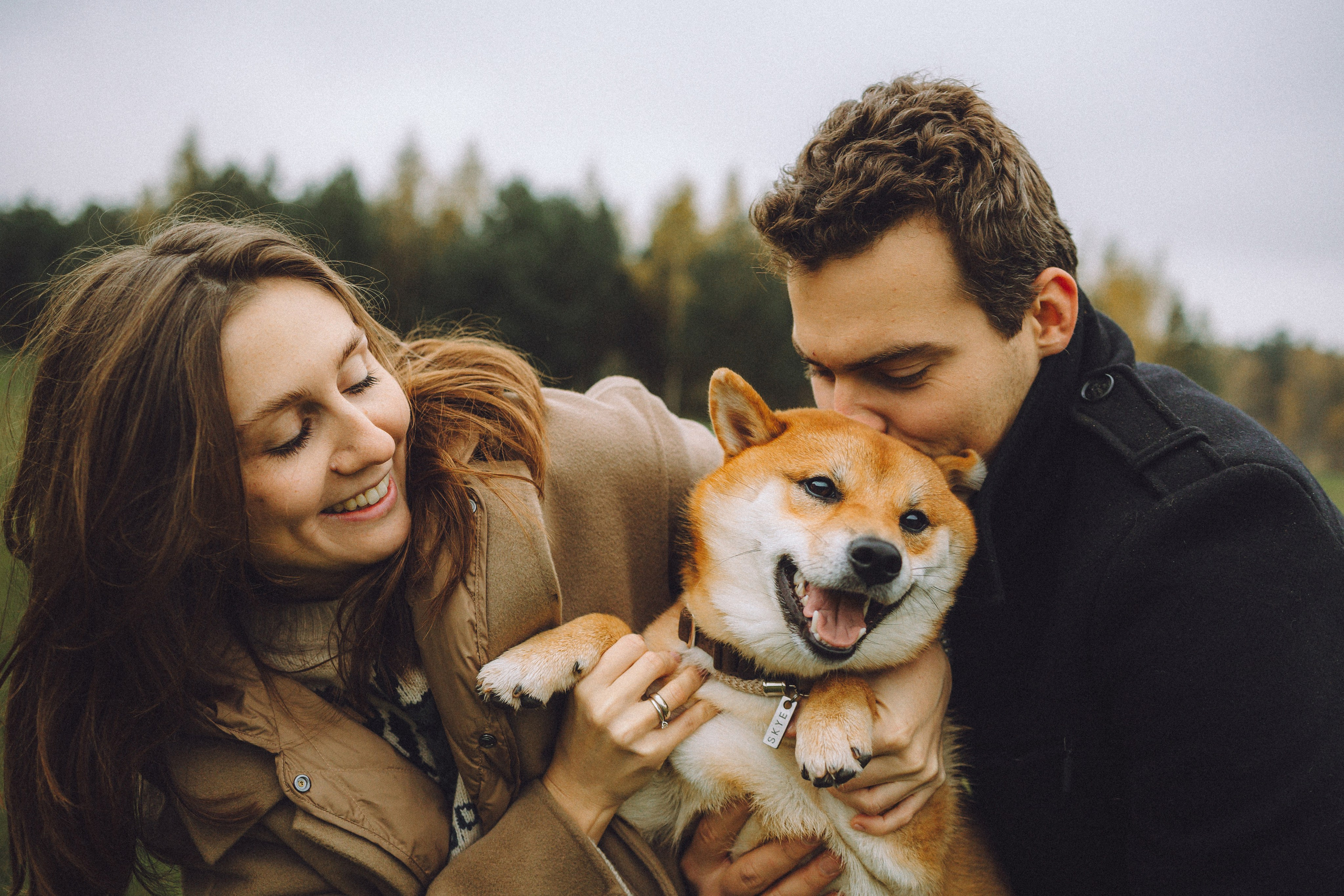 Настя, Юра и Скай