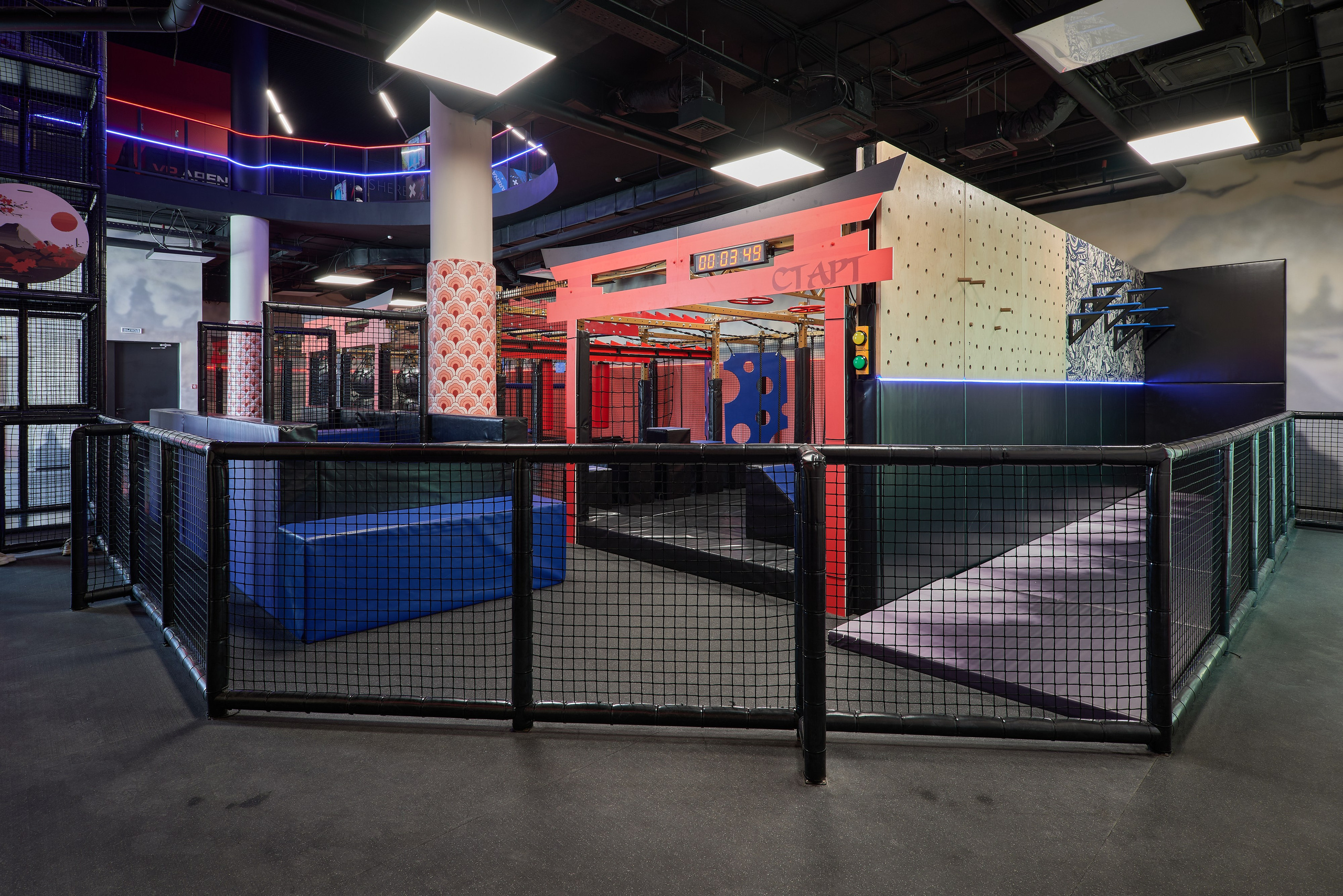 Детский центр Притяжение. Абросимов Лев интерьерный и архитектурный фотограф