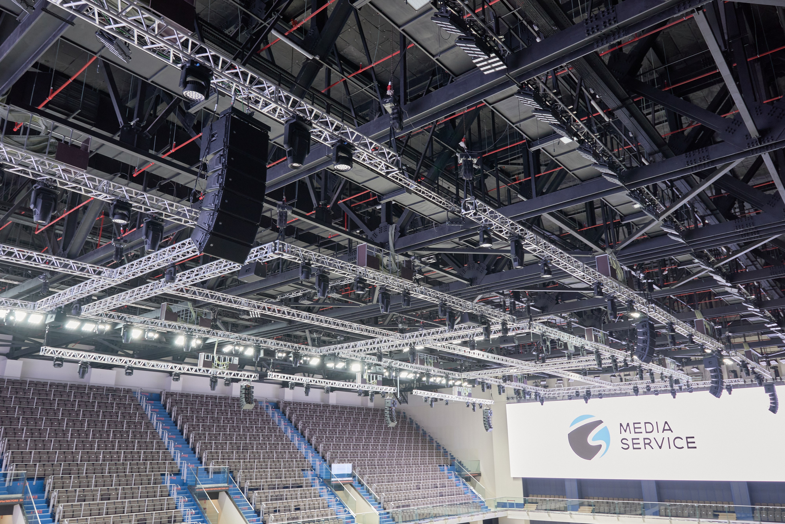 Центр спортивной подготовки Республики Башкортостан Дворец борьбы. Абросимов Лев интерьерный и архитектурный фотограф