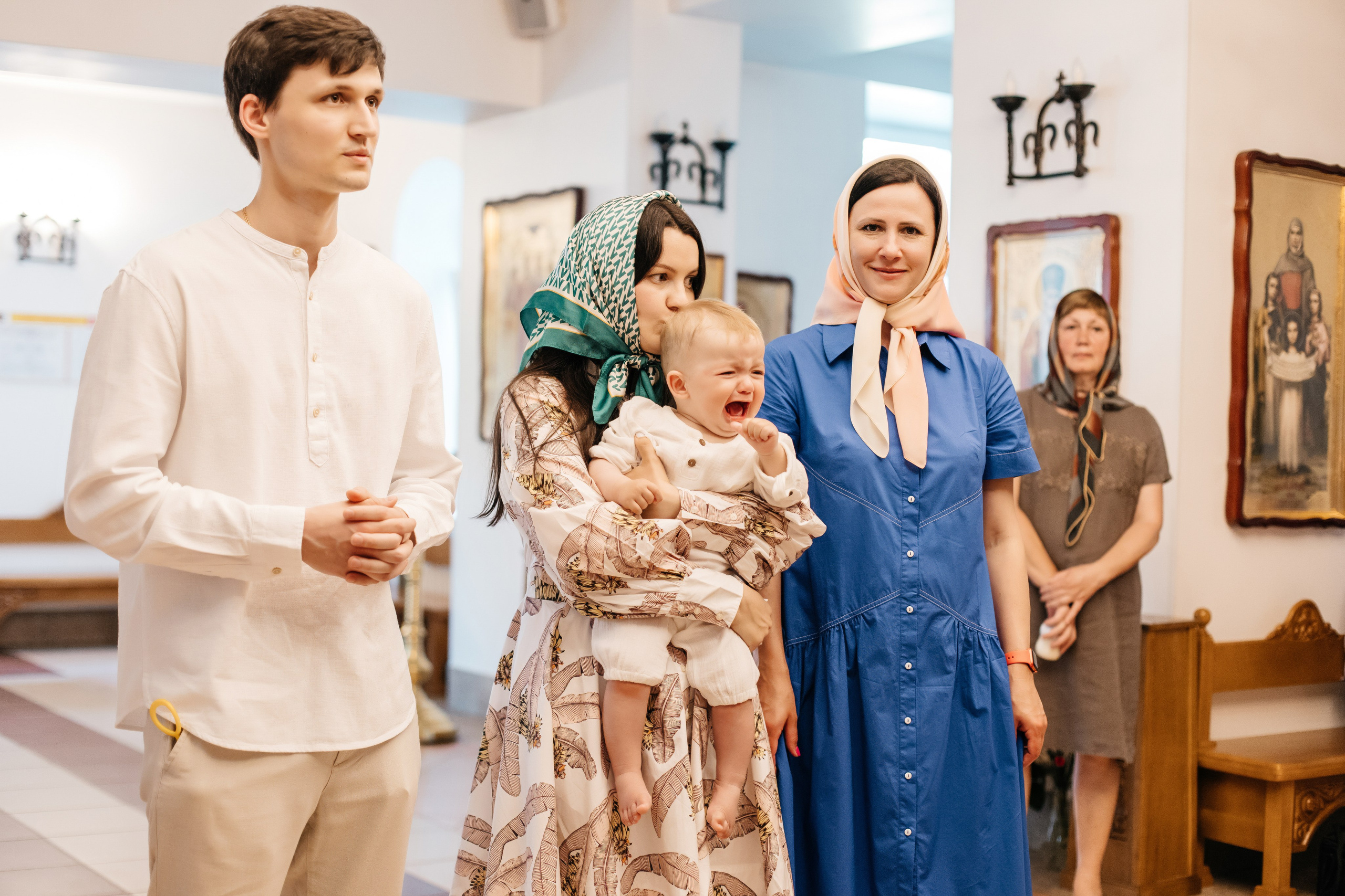 Крещение Андрея. Церковь Преображения Господня. Фотограф ВИКА МЕДУЗА