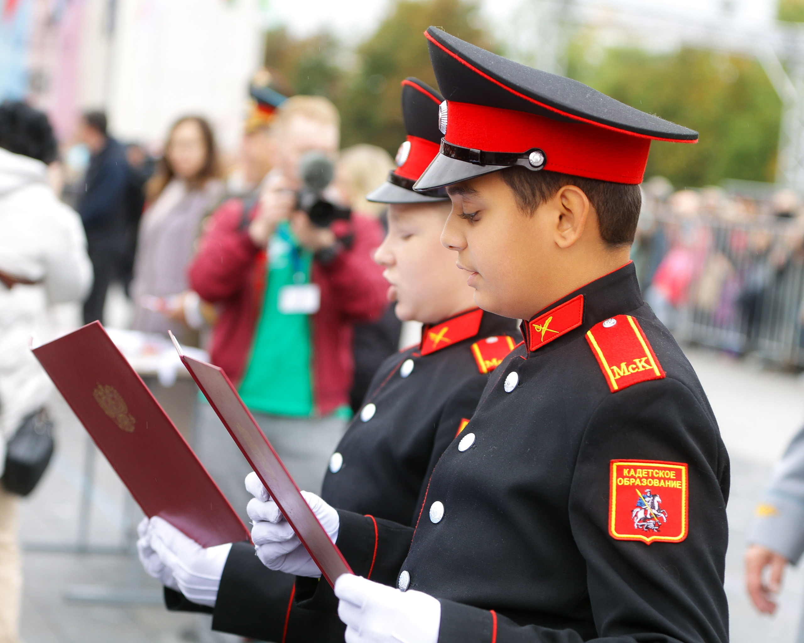 Посвящению в кадеты в Первом Московском кадетском корпусе, Дипломатической кадетской школы. Выпускные альбомы и школьный фотограф в Подольске, Троицке, Щербинке, Москве и Московской области