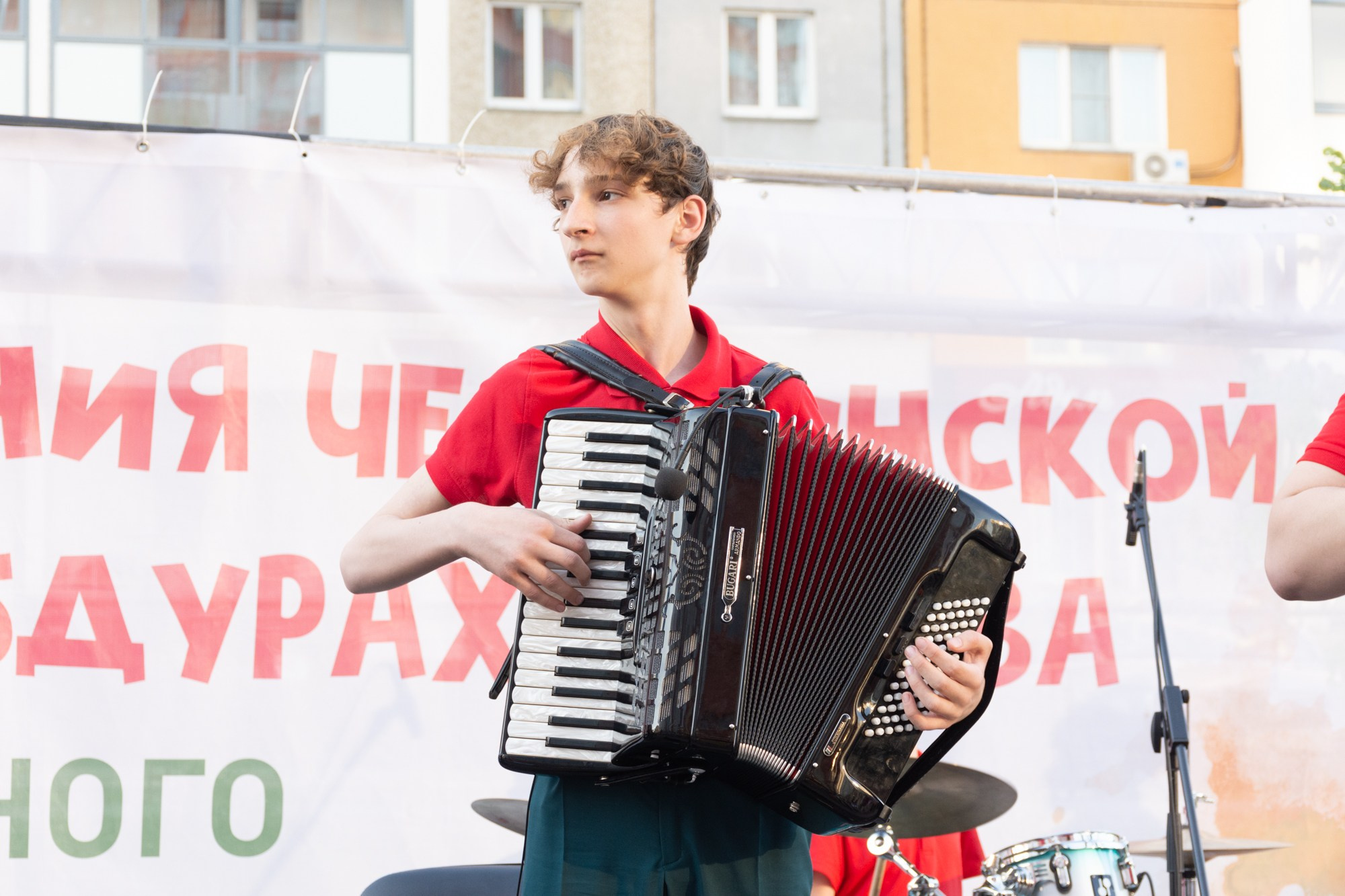 Фестиваль современного исполнительского искусства (Сквер Академ Риверсайд). Фотограф Максим Буряк