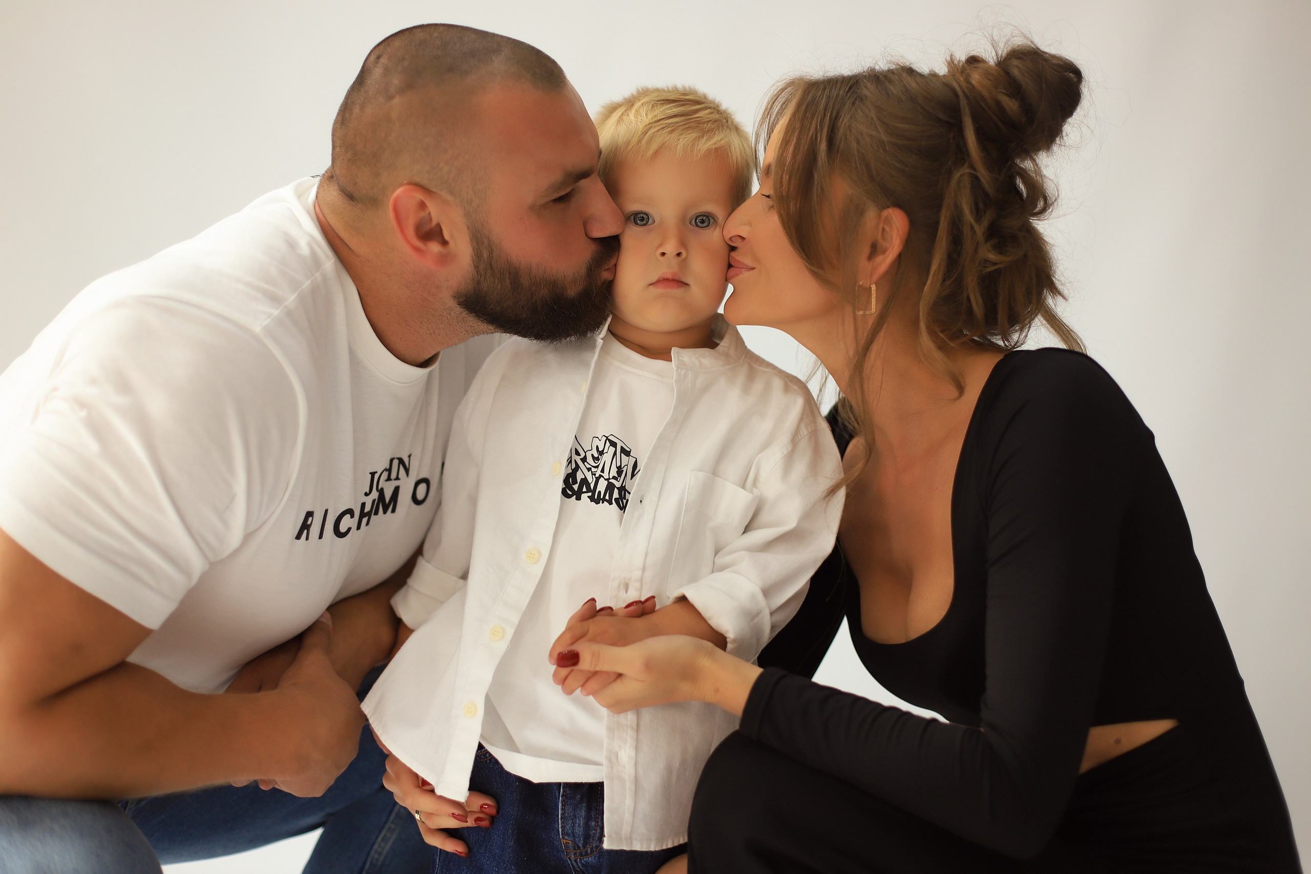 Семейная в студии. Фотограф в Москве Елена Дроботя